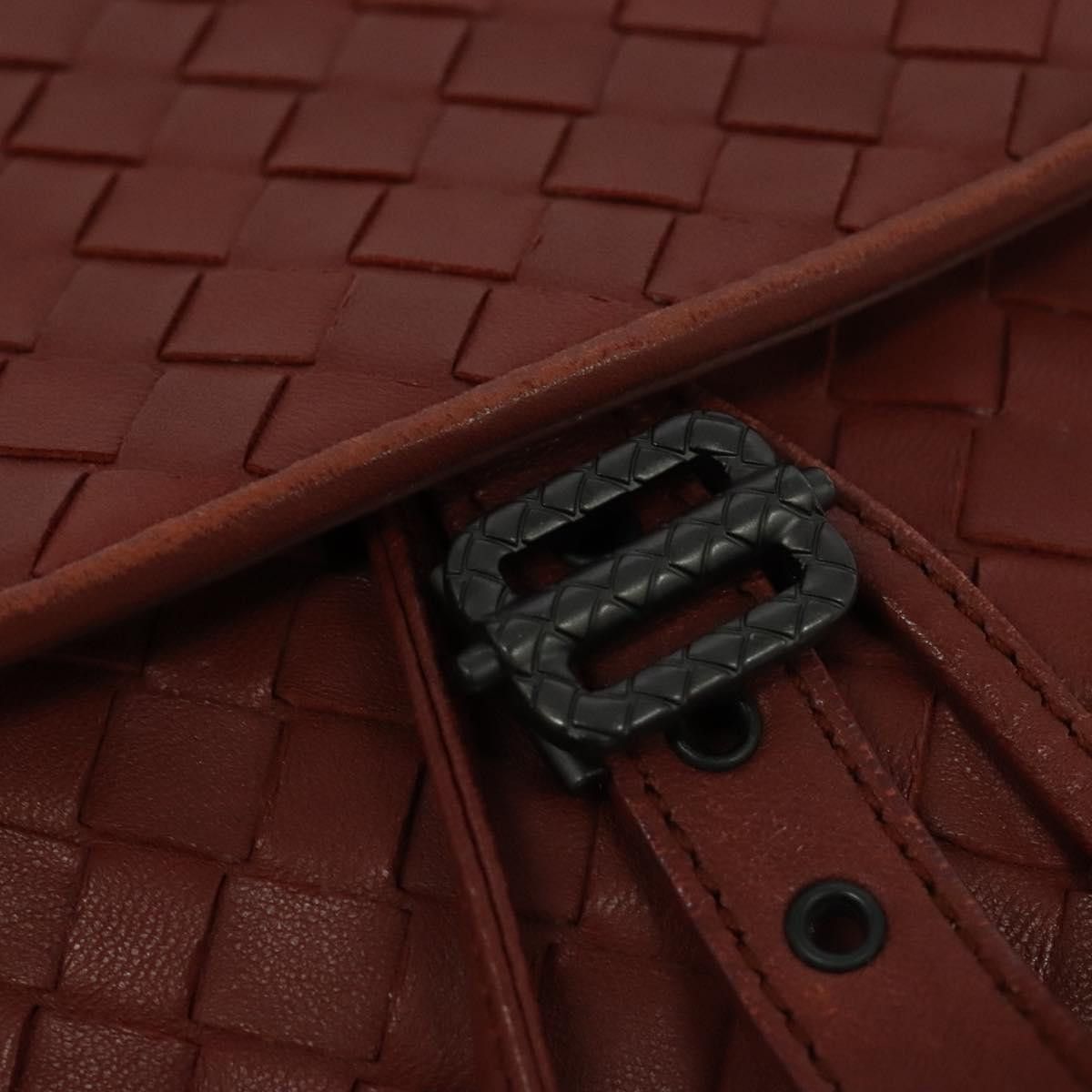 Bottega Veneta Intrecciato Brown Leather Shoulder Bag (Pre-Owned) Size ONE SIZE - 12 Thumbnail