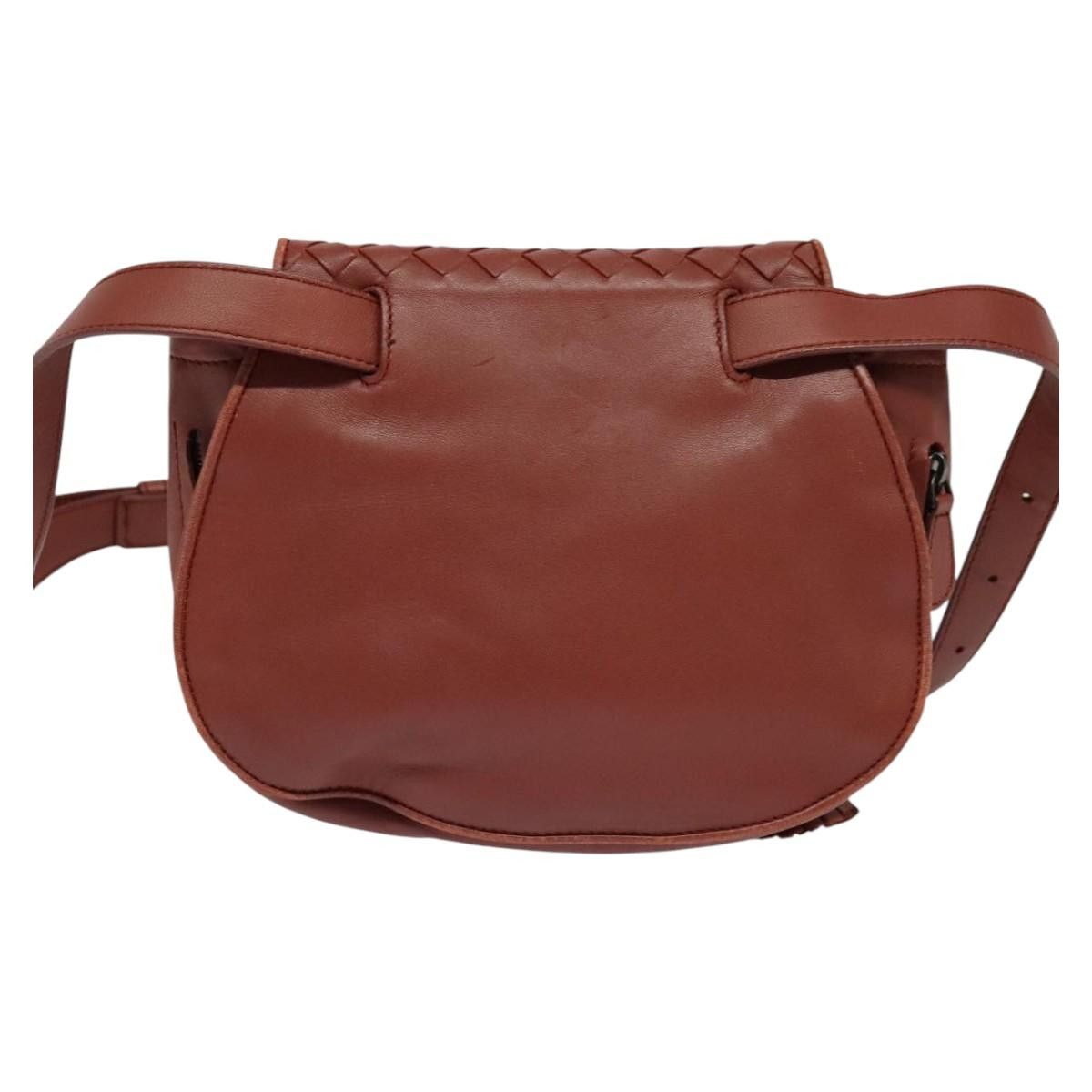 Bottega Veneta Intrecciato Brown Leather Shoulder Bag (Pre-Owned) Size ONE SIZE - 2 Thumbnail