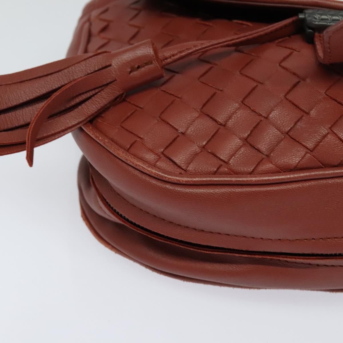 Bottega Veneta Intrecciato Brown Leather Shoulder Bag (Pre-Owned) Size ONE SIZE - 8 Thumbnail