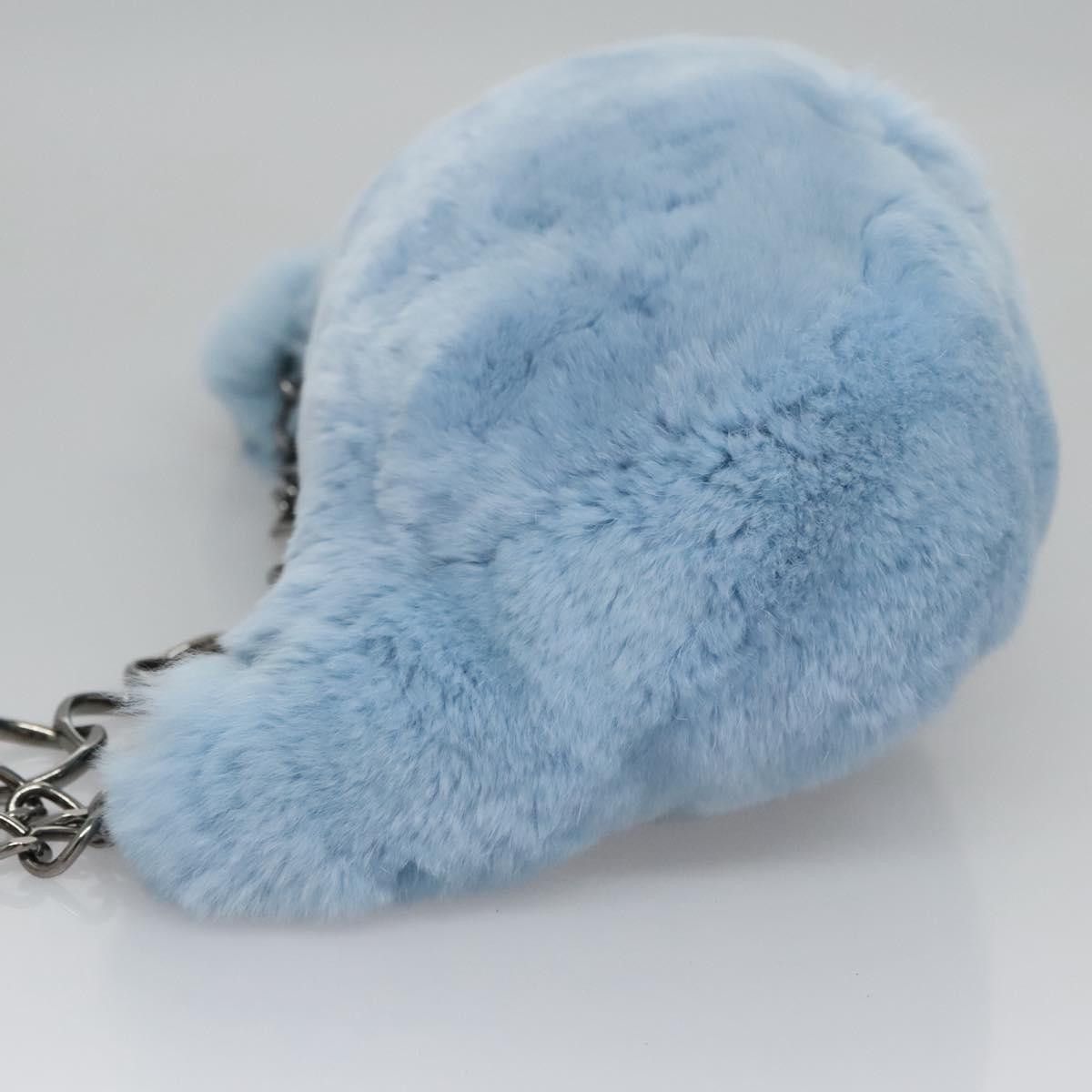Chanel Rabbit Blue Canvas Shoulder Bag (Pre-Owned) Size ONE SIZE - 5 Thumbnail