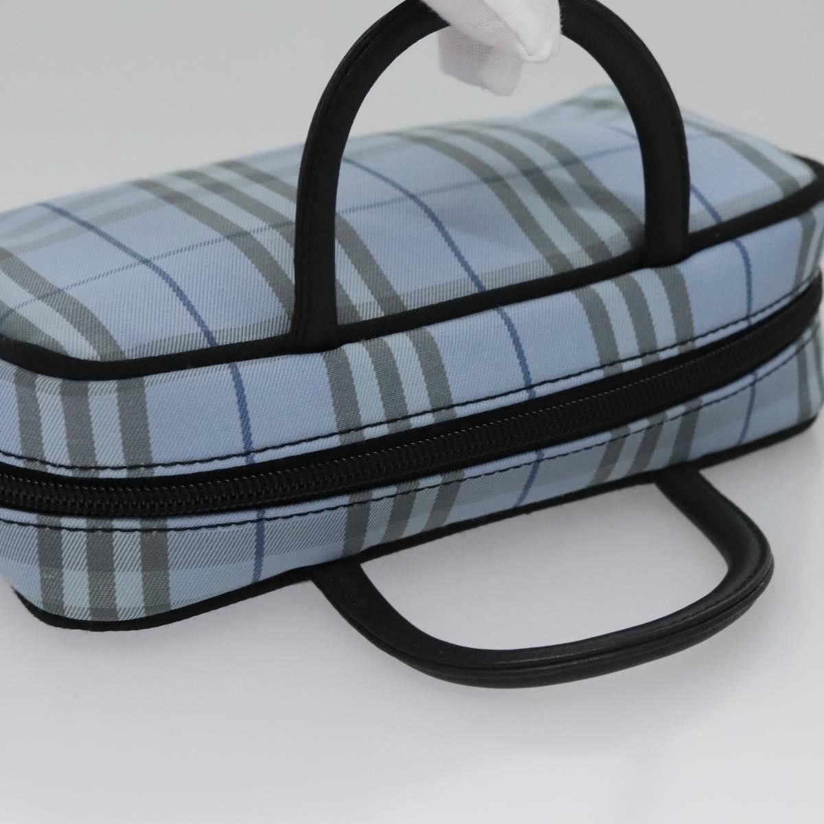 Burberry Nova Check Blue Synthetic Handbag (Pre-Owned) Size ONE SIZE - 15 Thumbnail