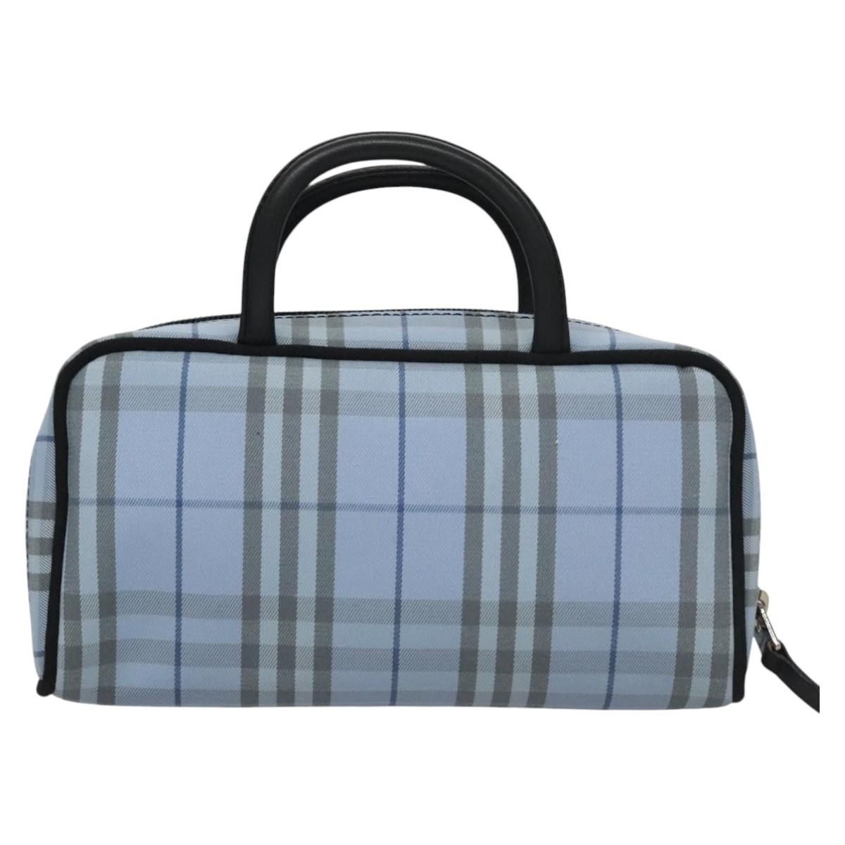 Burberry Nova Check Blue Synthetic Handbag (Pre-Owned) Size ONE SIZE - 2 Thumbnail