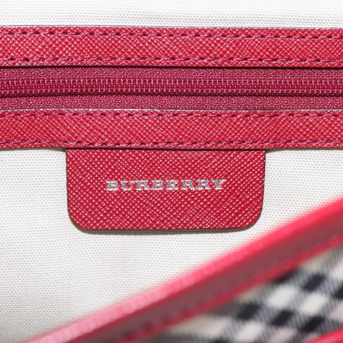 Burberry Nova Check Beige Canvas Shoulder Bag (Pre-Owned) Size ONE SIZE - 14 Thumbnail