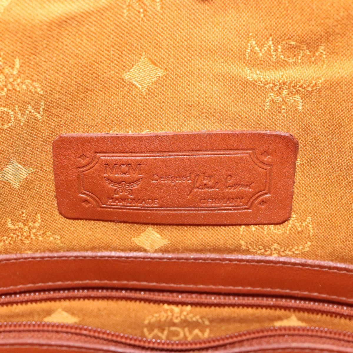 MCM Visetos Brown Canvas Shoulder Bag (Pre-Owned) Size ONE SIZE - 17 Thumbnail