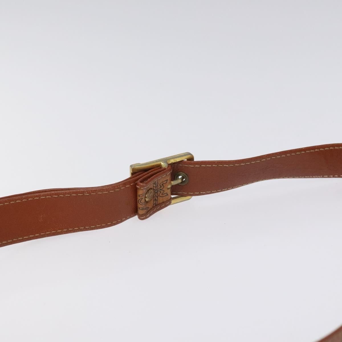 MCM Visetos Brown Canvas Shoulder Bag (Pre-Owned) Size ONE SIZE - 8 Thumbnail