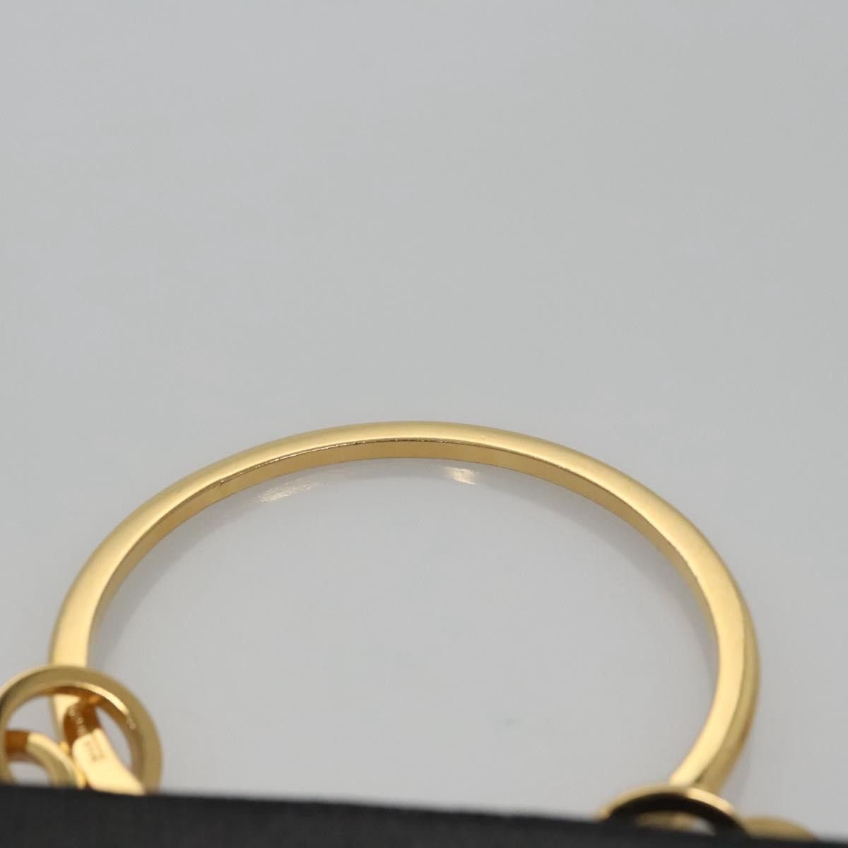 Salvatore Ferragamo Gancini Line Black Leather Handbag (Pre-Owned) Size ONE SIZE - 6 Thumbnail