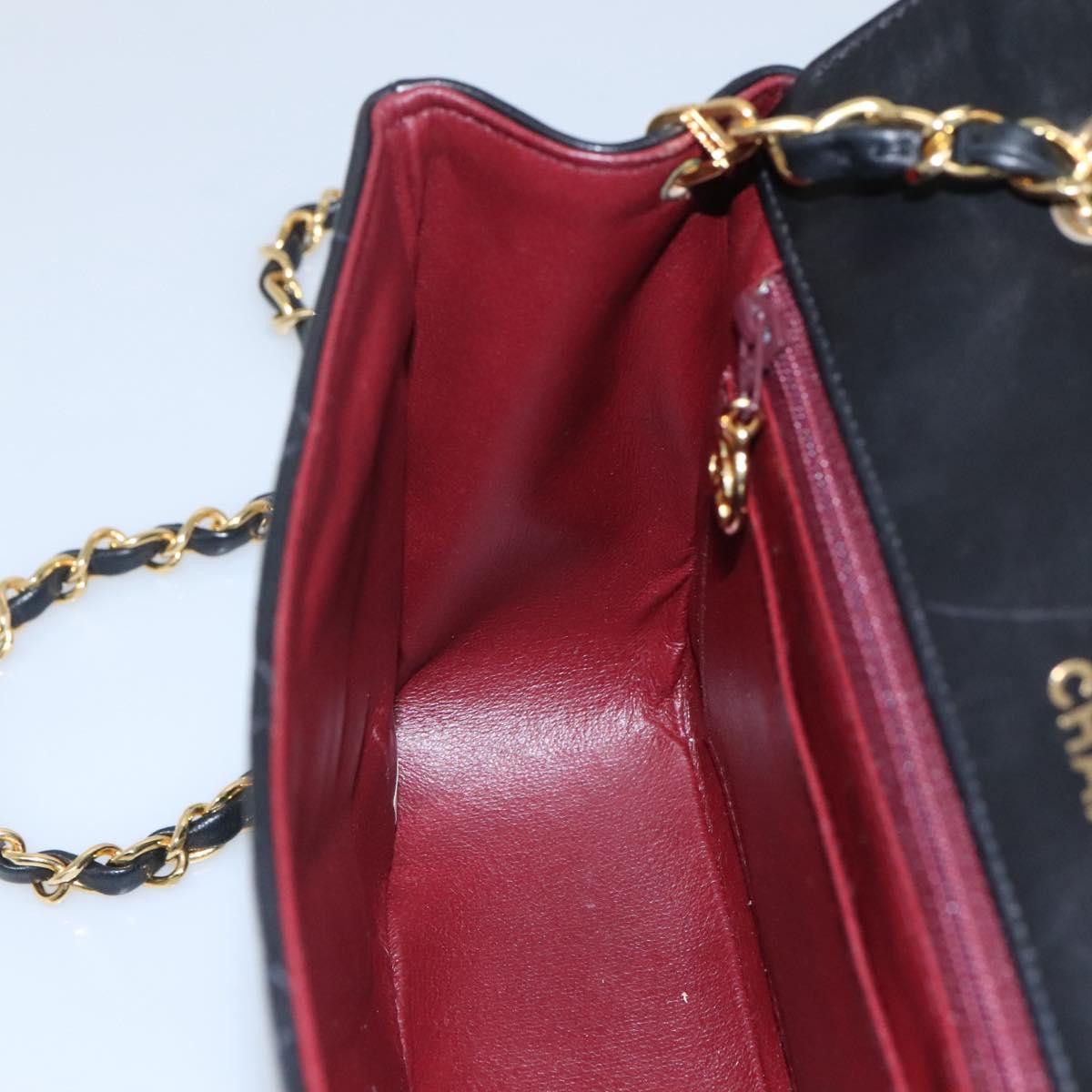 Chanel Diana Black Leather Shoulder Bag (Pre-Owned) Size ONE SIZE - 16 Thumbnail