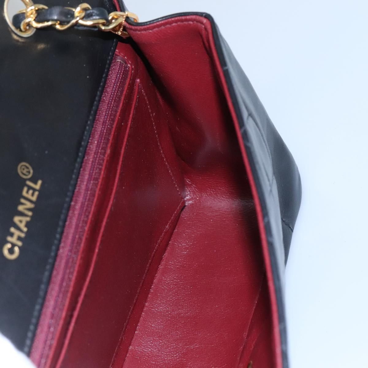 Chanel Diana Black Leather Shoulder Bag (Pre-Owned) Size ONE SIZE - 15 Thumbnail