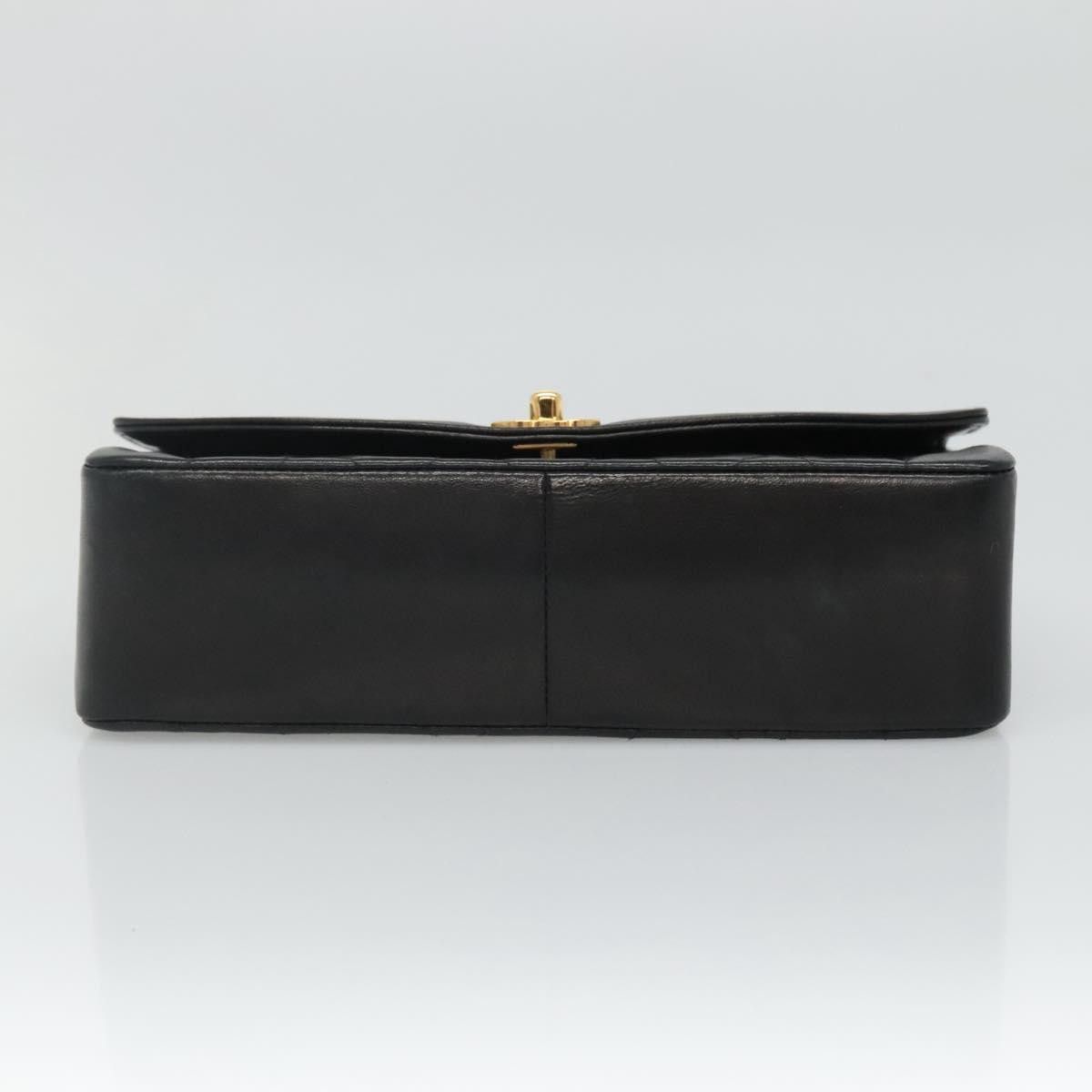 Chanel Diana Black Leather Shoulder Bag (Pre-Owned) Size ONE SIZE - 8 Thumbnail