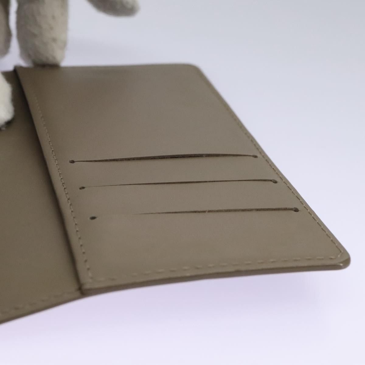 Louis Vuitton Agenda Cover Grey Leather Wallet (Pre-Owned) Size ONE SIZE - 14 Thumbnail