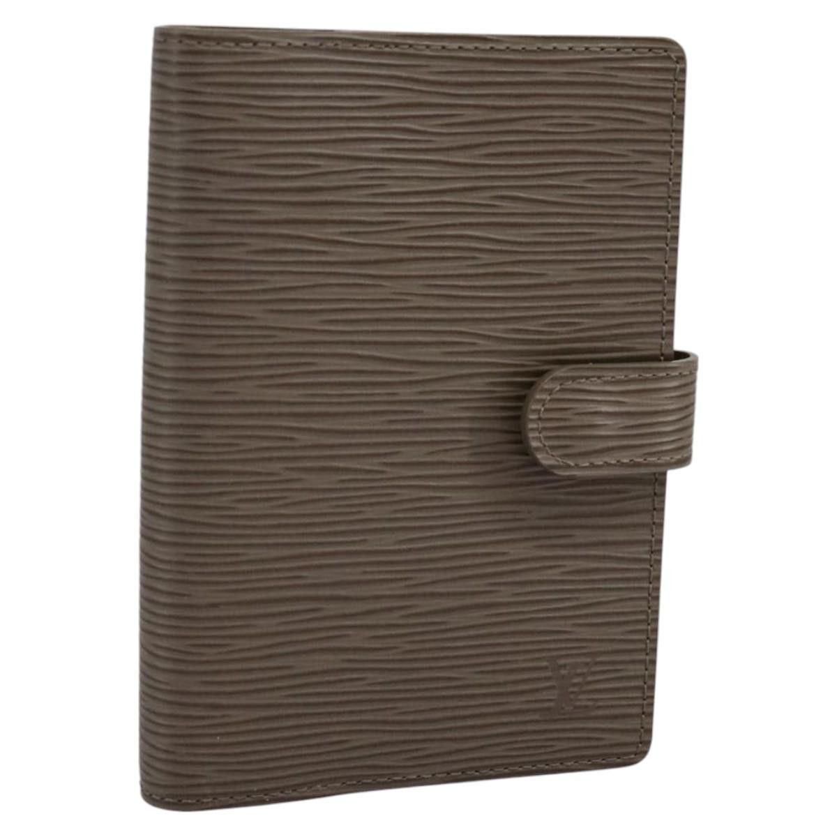 Louis Vuitton Agenda Cover Grey Leather Wallet (Pre-Owned) Size ONE SIZE - 17 Thumbnail