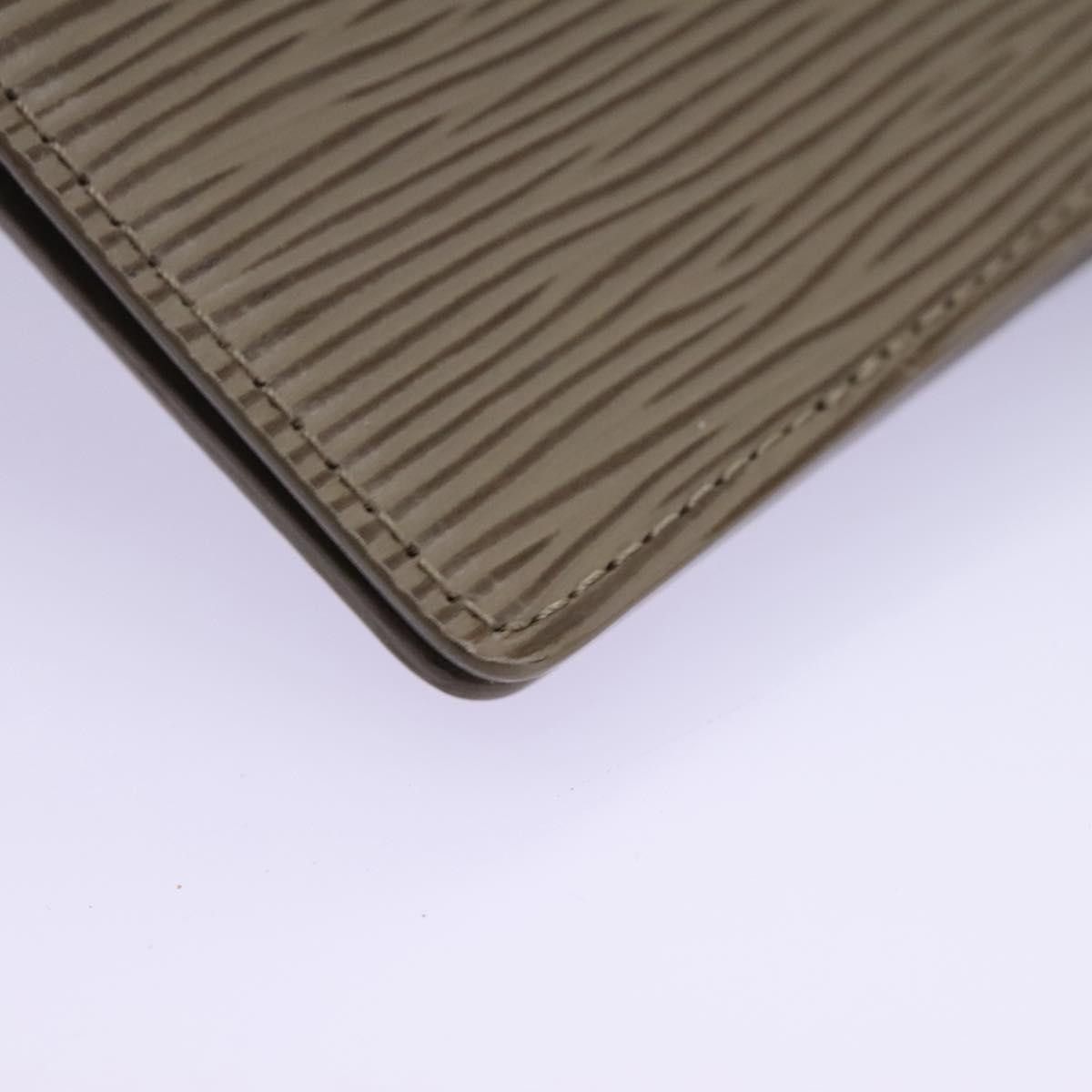 Louis Vuitton Agenda Cover Grey Leather Wallet (Pre-Owned) Size ONE SIZE - 19 Thumbnail