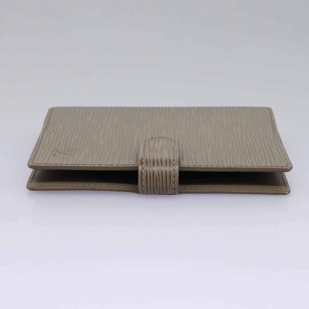 Louis Vuitton Agenda Cover Grey Leather Wallet (Pre-Owned) Size ONE SIZE - 5 Thumbnail