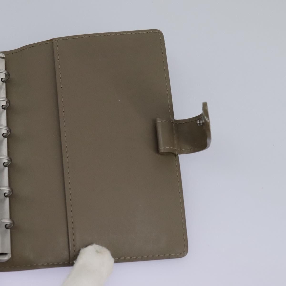 Louis Vuitton Agenda Cover Grey Leather Wallet (Pre-Owned) Size ONE SIZE - 15 Thumbnail