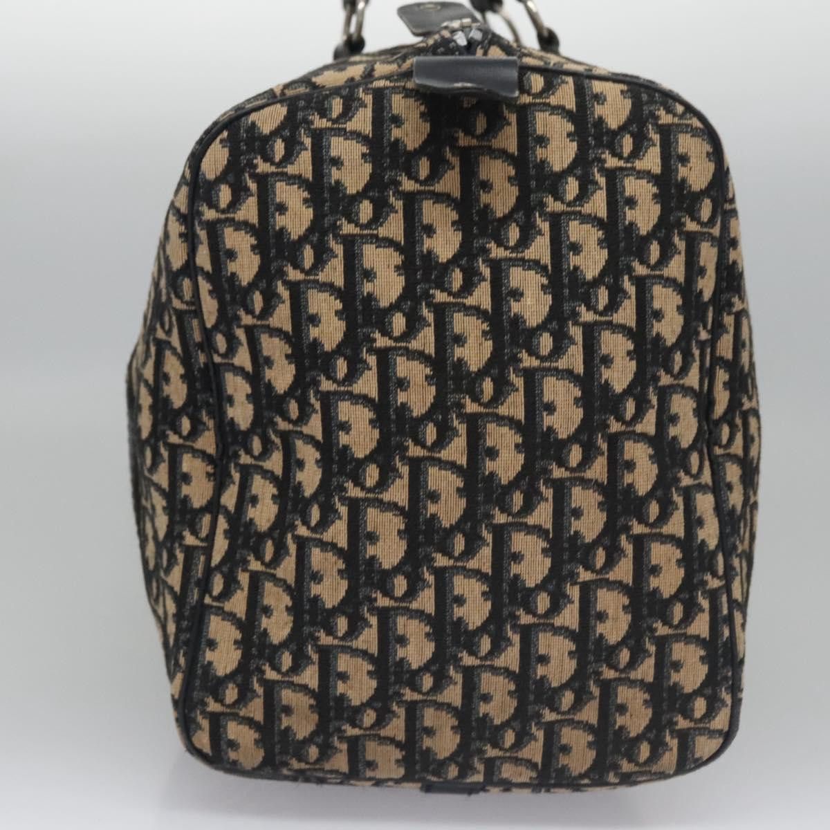 Dior Trotter Navy Canvas Travel Bag (Pre-Owned) Size ONE SIZE - 4 Thumbnail