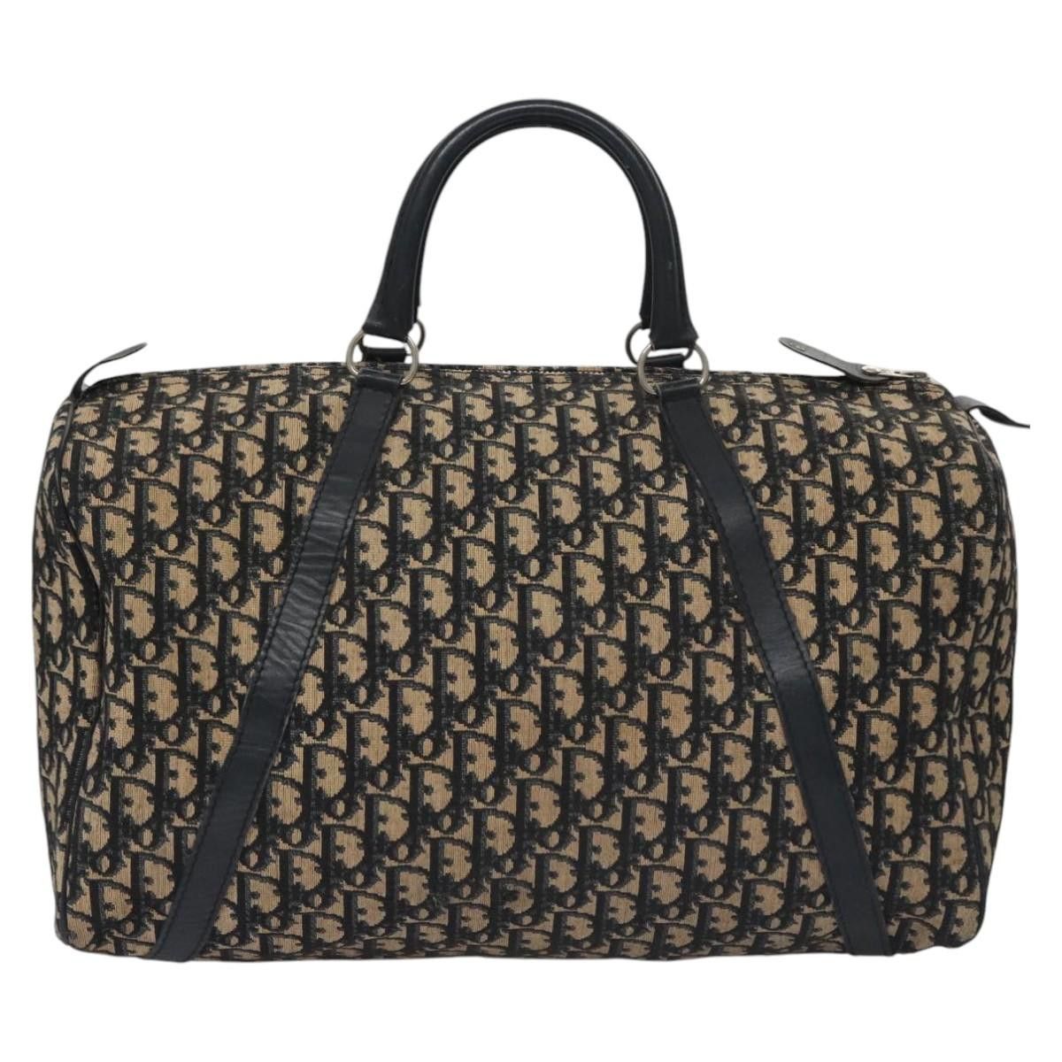 Dior Trotter Navy Canvas Travel Bag (Pre-Owned) Size ONE SIZE - 2 Thumbnail