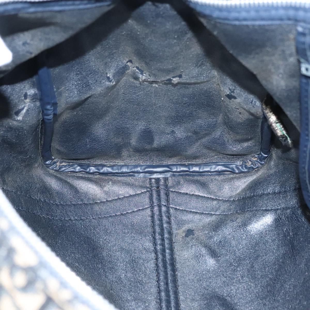 Dior Trotter Navy Canvas Travel Bag (Pre-Owned) Size ONE SIZE - 17 Thumbnail
