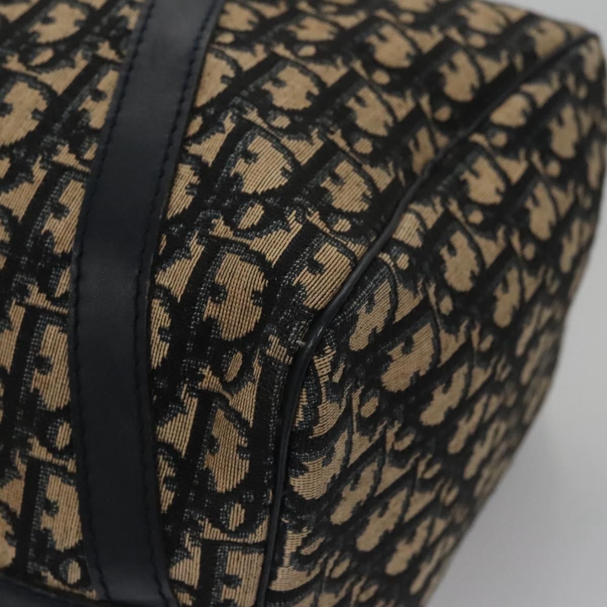 Dior Trotter Navy Canvas Travel Bag (Pre-Owned) Size ONE SIZE - 12 Thumbnail