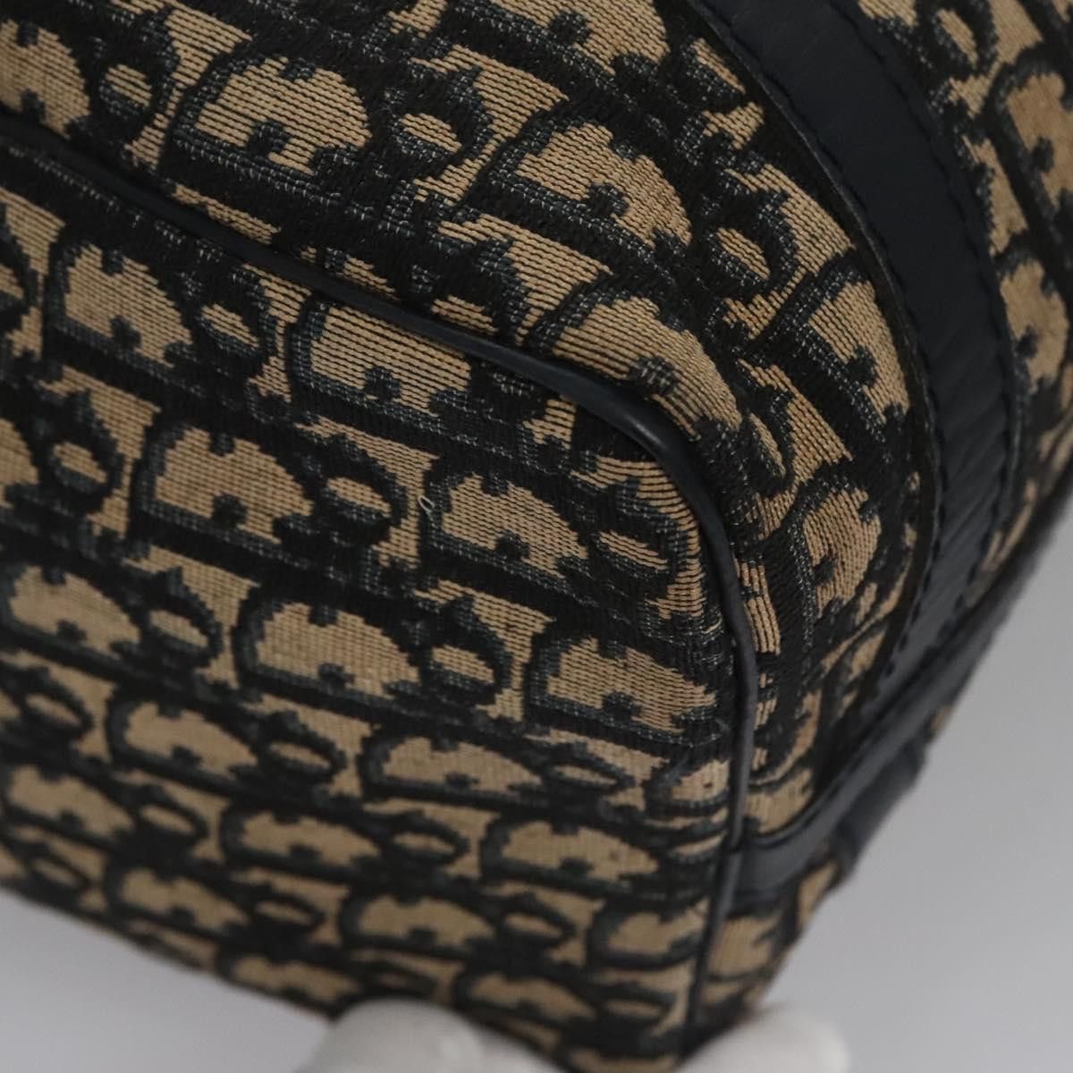 Dior Trotter Navy Canvas Travel Bag (Pre-Owned) Size ONE SIZE - 9 Thumbnail