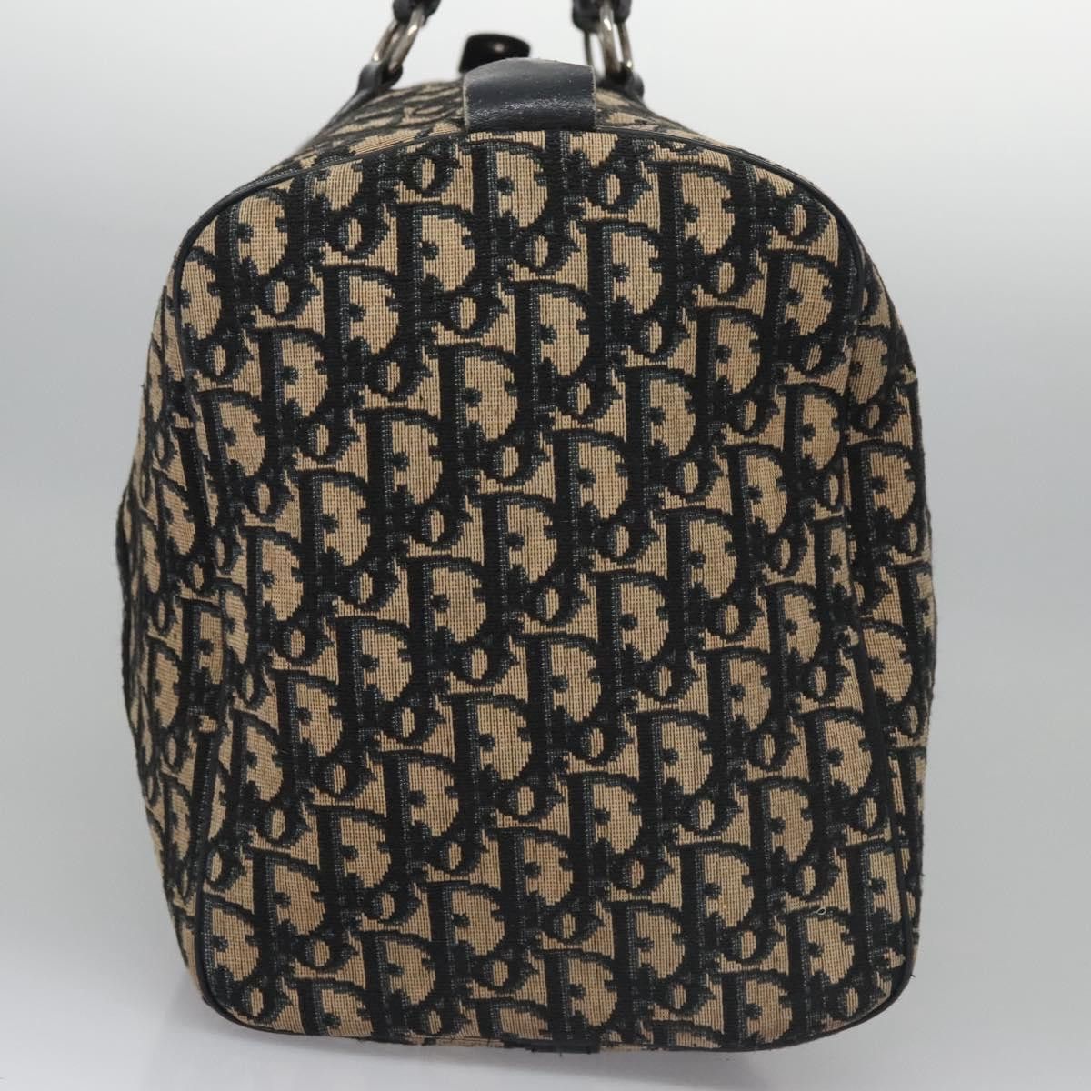 Dior Trotter Navy Canvas Travel Bag (Pre-Owned) Size ONE SIZE - 3 Thumbnail