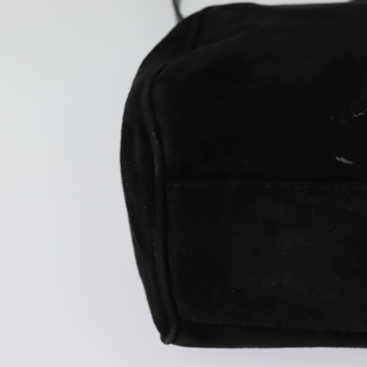 Salvatore Ferragamo Black Leather Handbag (Pre-Owned) Size ONE SIZE - 7 Thumbnail