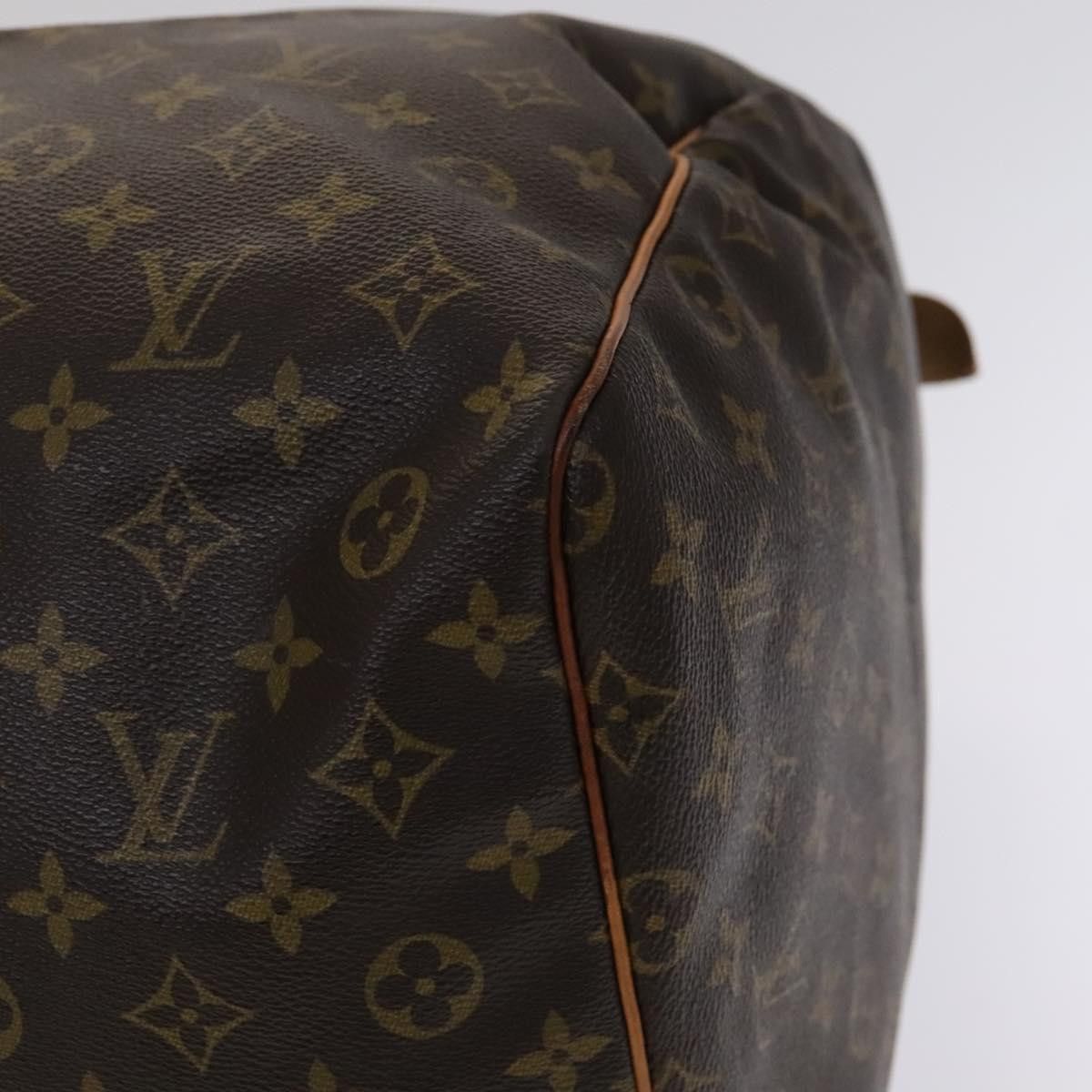 Louis Vuitton Keepall 60 Brown Canvas Travel Bag (Pre-Owned) Size ONE SIZE - 6 Thumbnail
