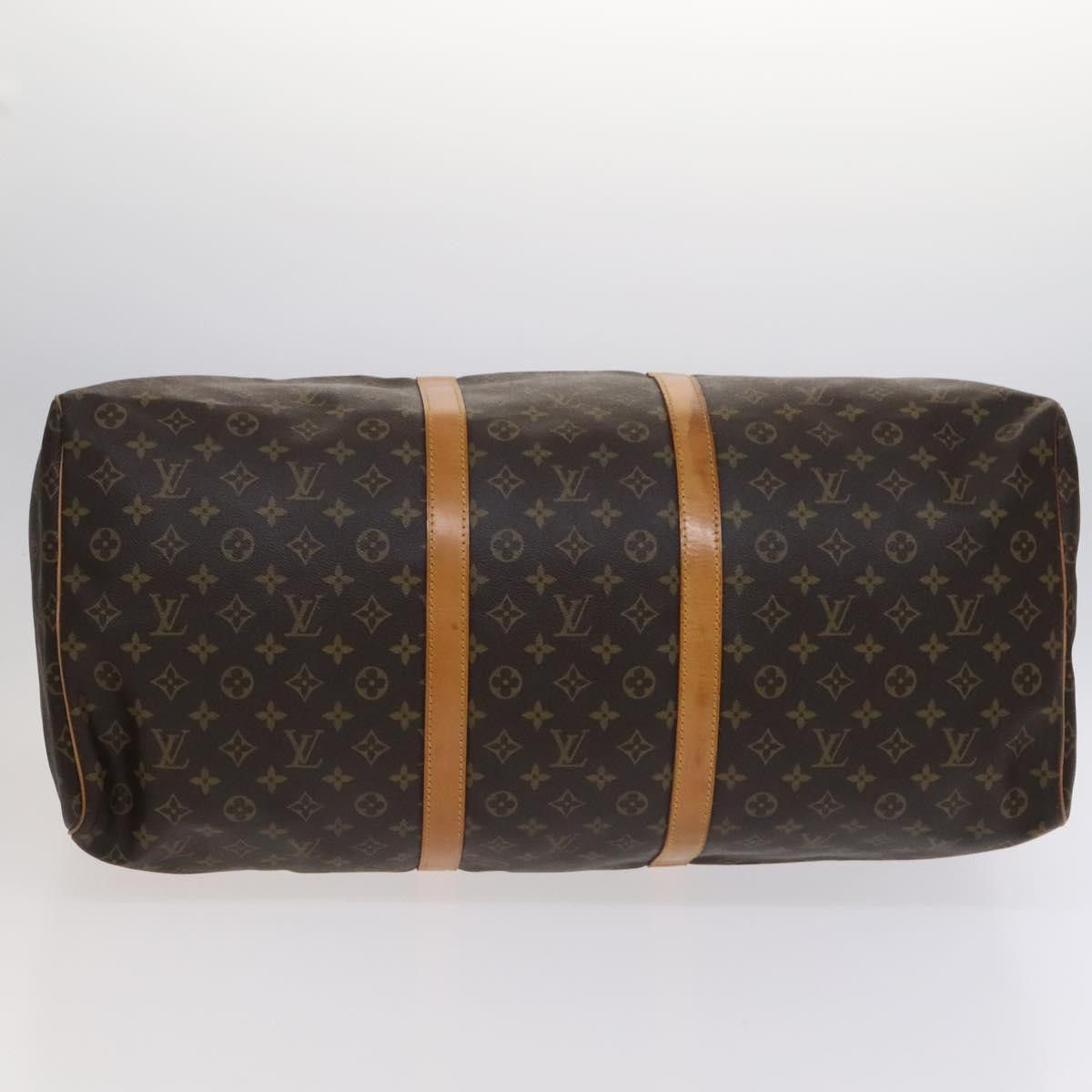 Louis Vuitton Keepall 60 Brown Canvas Travel Bag (Pre-Owned) Size ONE SIZE - 20 Thumbnail