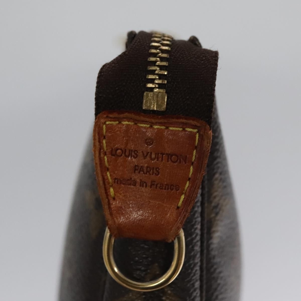 Louis Vuitton Pochette Accessoire Brown Canvas Clutch Bag (Pre-Owned) Size ONE SIZE - 14 Thumbnail