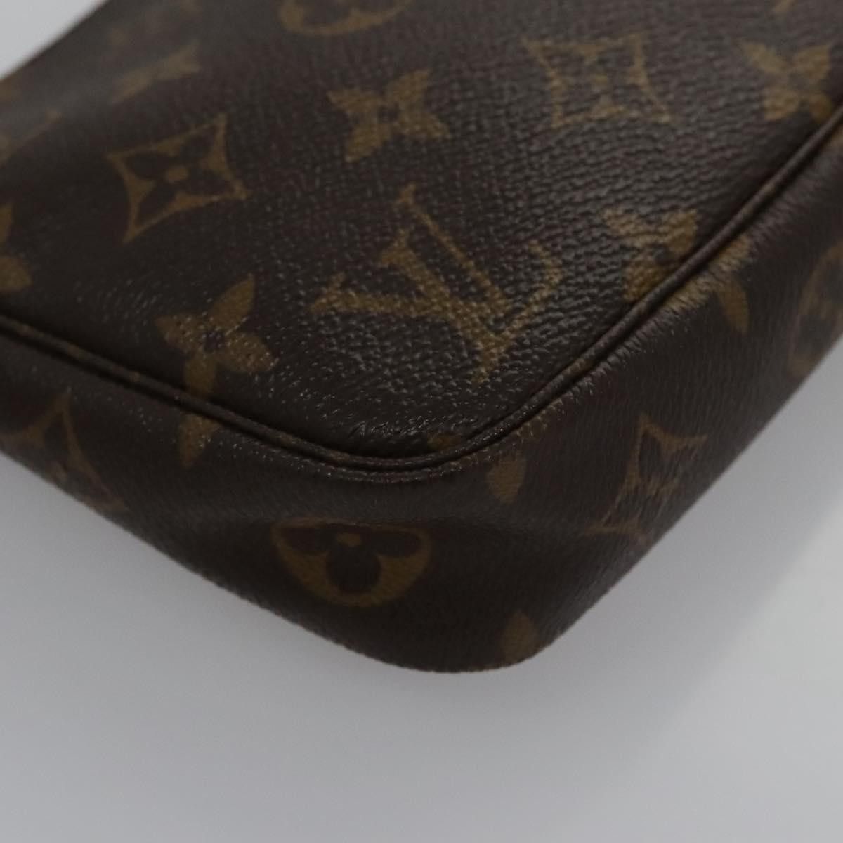 Louis Vuitton Pochette Accessoire Brown Canvas Clutch Bag (Pre-Owned) Size ONE SIZE - 8 Thumbnail