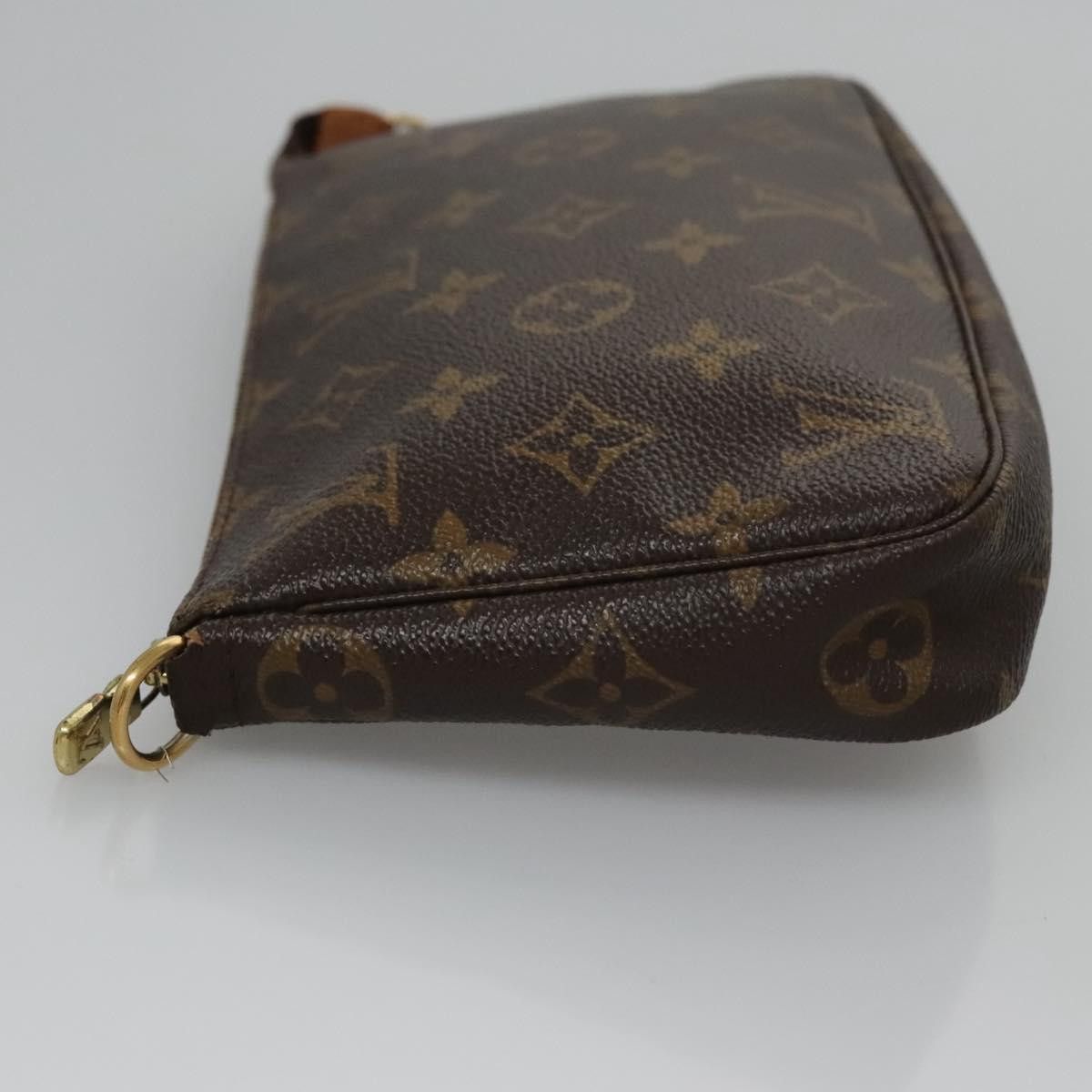 Louis Vuitton Pochette Accessoire Brown Canvas Clutch Bag (Pre-Owned) Size ONE SIZE - 4 Thumbnail