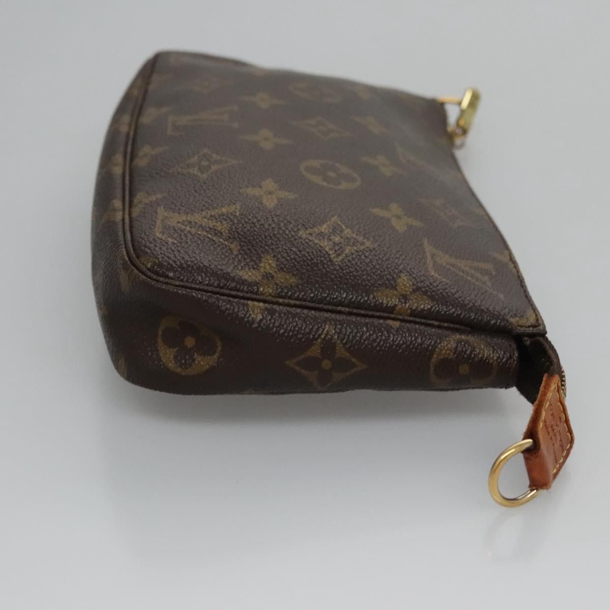 Louis Vuitton Pochette Accessoire Brown Canvas Clutch Bag (Pre-Owned) Size ONE SIZE - 3 Thumbnail