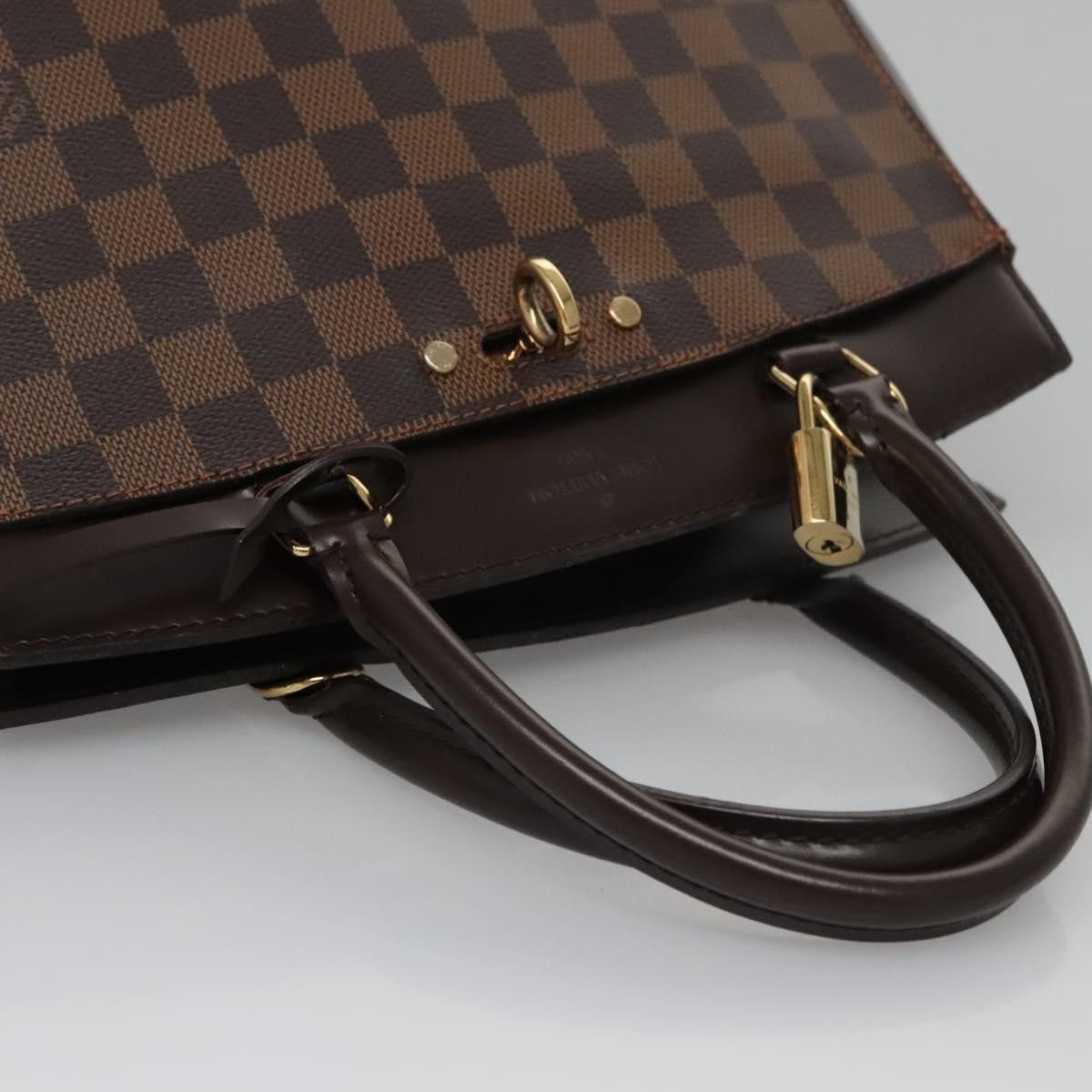 Louis Vuitton Rivoli Brown Canvas Handbag (Pre-Owned) Size ONE SIZE - 5 Thumbnail