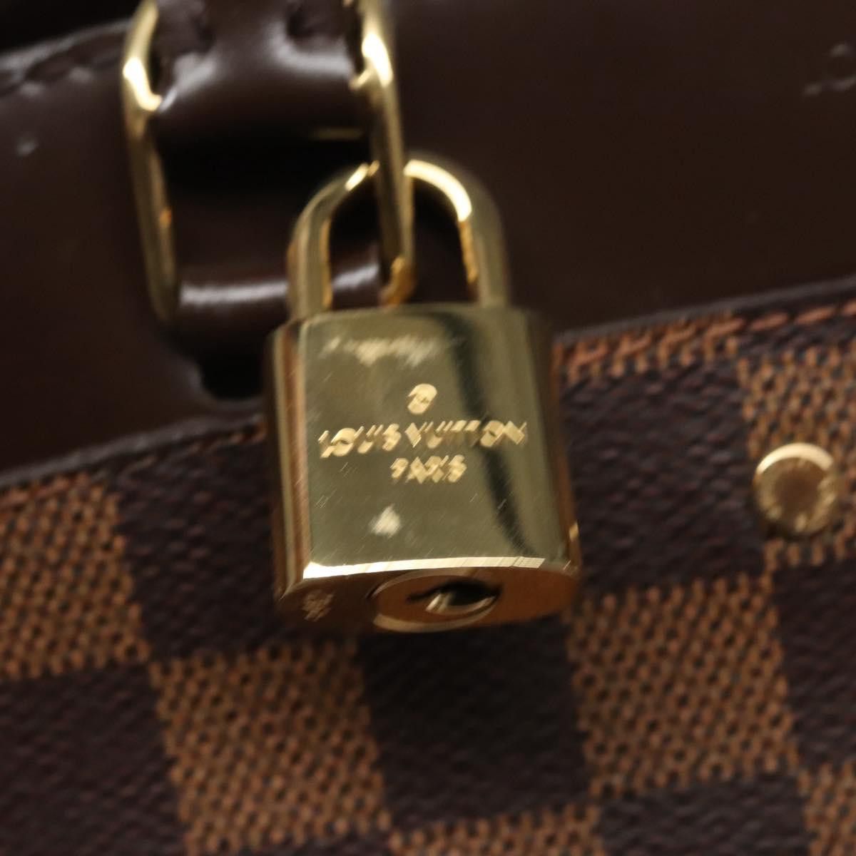 Louis Vuitton Rivoli Brown Canvas Handbag (Pre-Owned) Size ONE SIZE - 13 Thumbnail