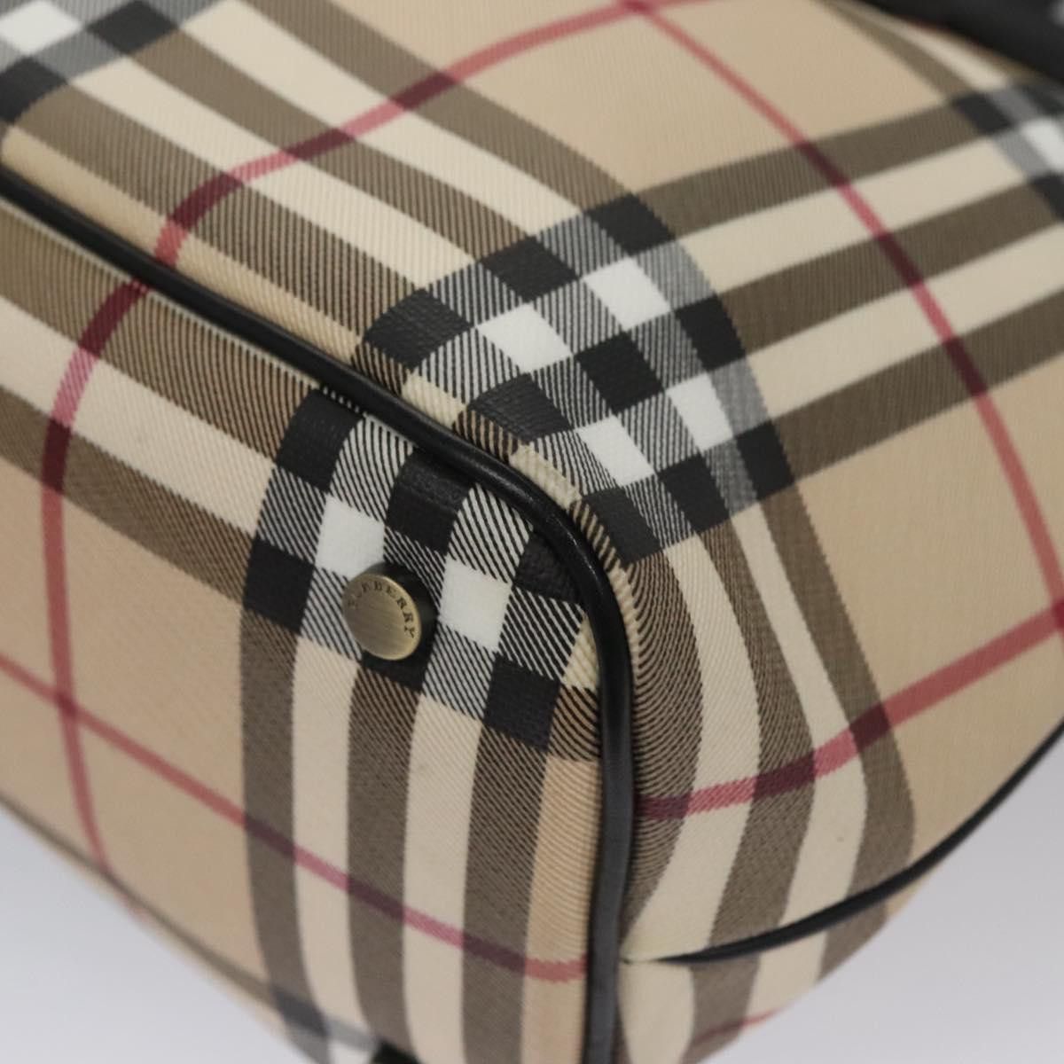Burberry Nova Check Beige Canvas Tote Bag (Pre-Owned) Size ONE SIZE - 8 Thumbnail