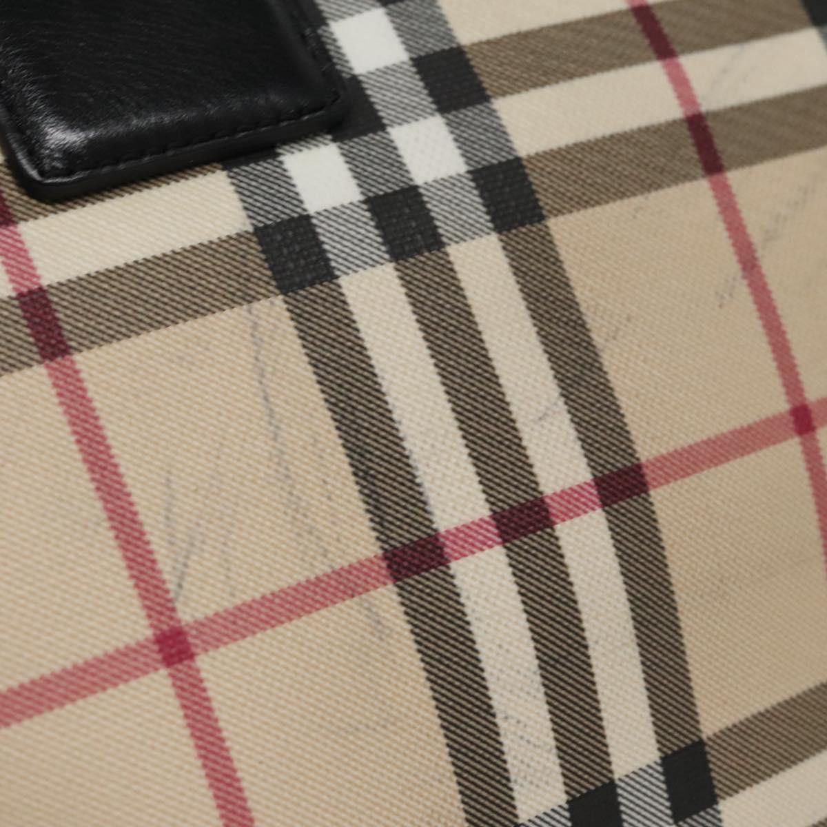 Burberry Nova Check Beige Canvas Tote Bag (Pre-Owned) Size ONE SIZE - 9 Thumbnail