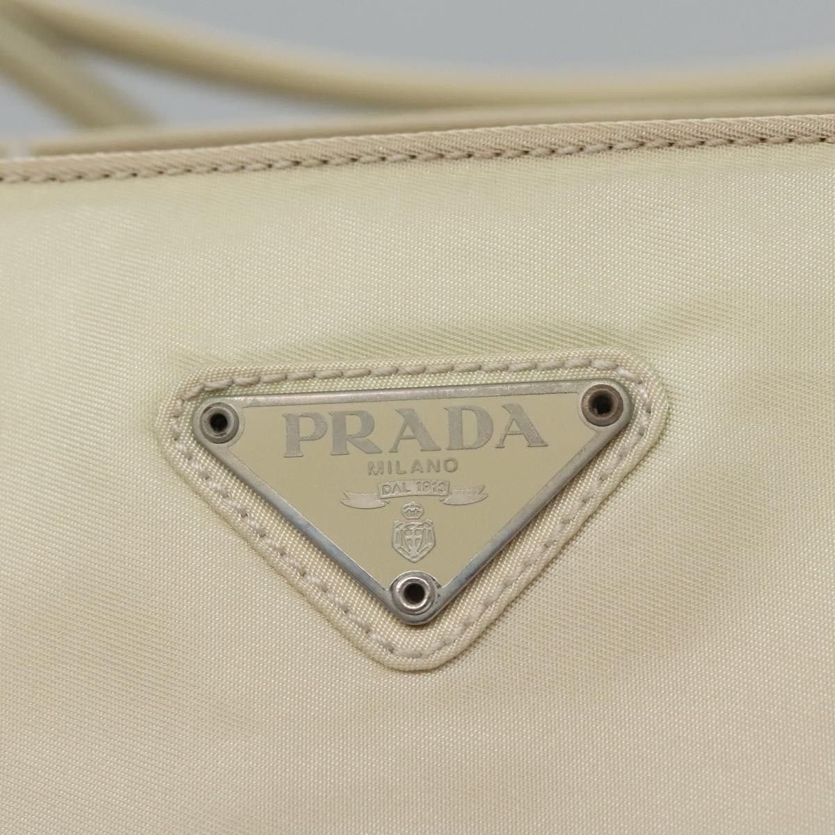 Prada Re-Nylon Ecru Synthetic Tote Bag (Pre-Owned) Size ONE SIZE - 20 Thumbnail