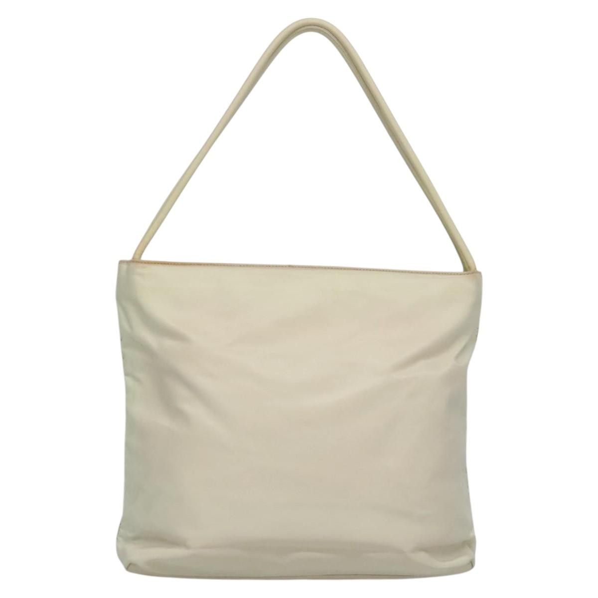 Prada Re-Nylon Ecru Synthetic Tote Bag (Pre-Owned) Size ONE SIZE - 2 Thumbnail
