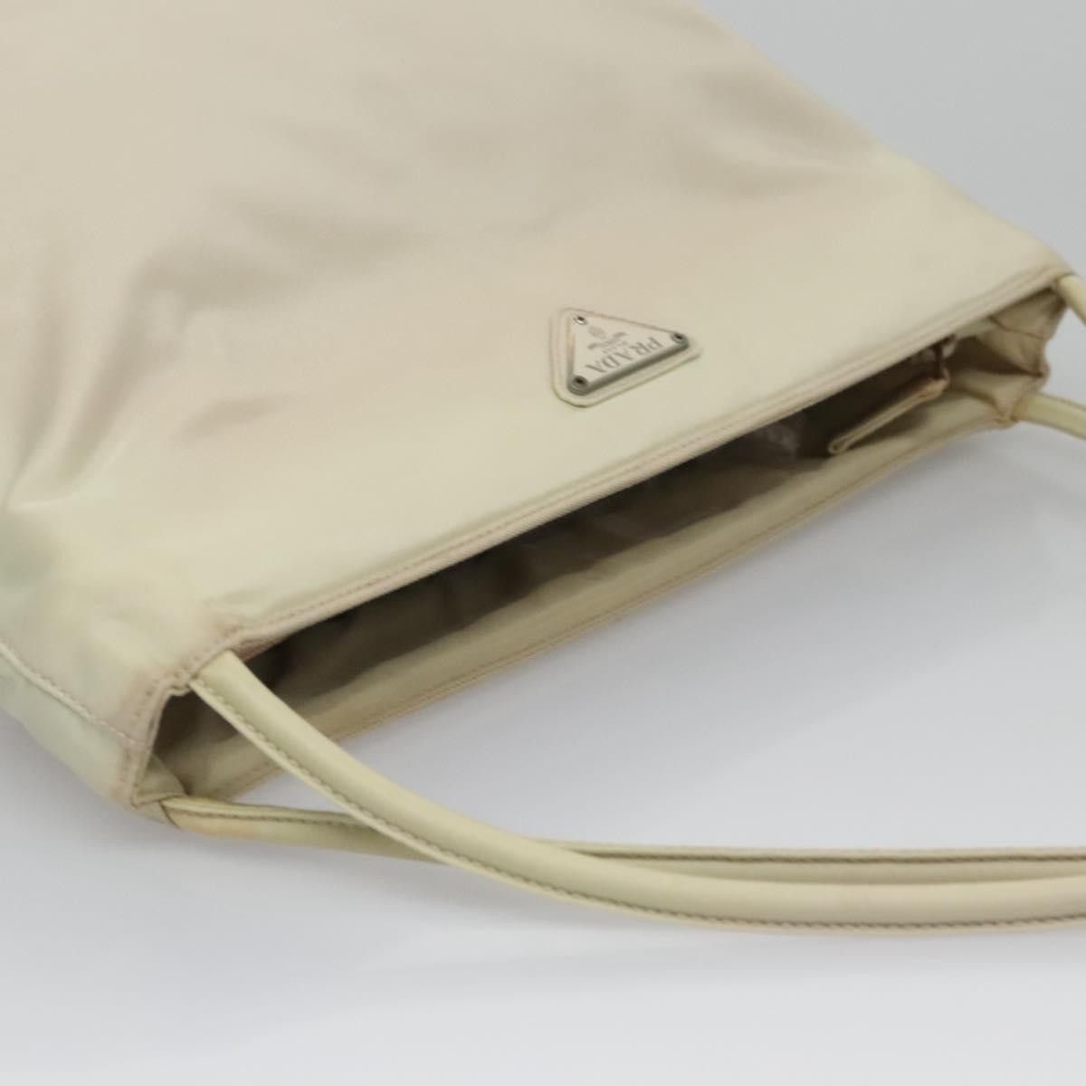 Prada Re-Nylon Ecru Synthetic Tote Bag (Pre-Owned) Size ONE SIZE - 17 Thumbnail