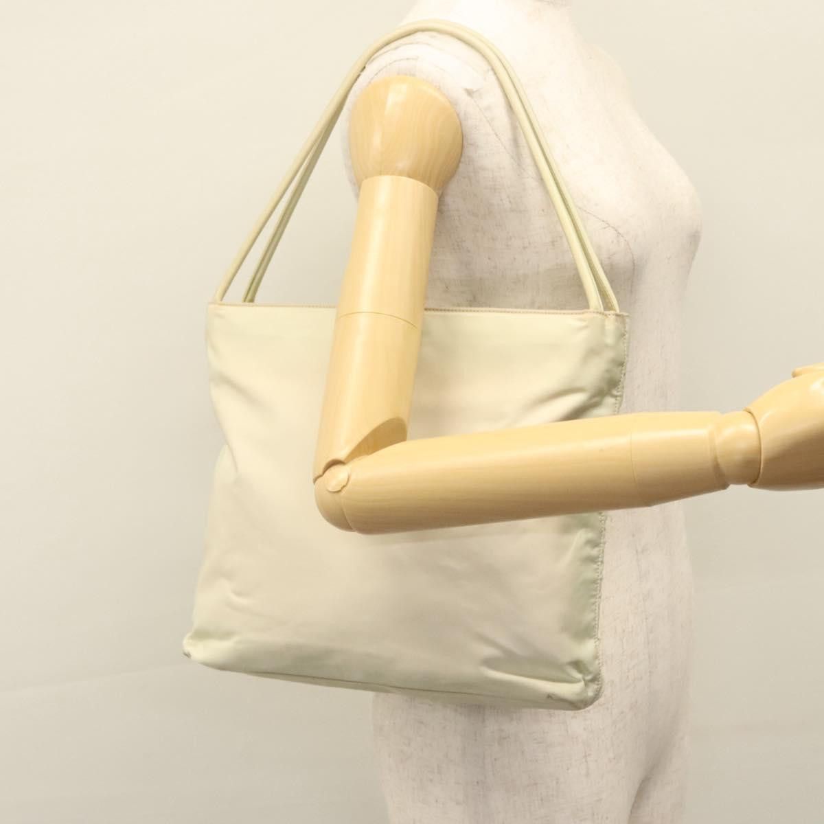 Prada Re-Nylon Ecru Synthetic Tote Bag (Pre-Owned) Size ONE SIZE - 16 Thumbnail