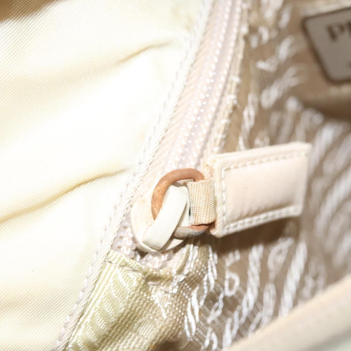Prada Re-Nylon Ecru Synthetic Tote Bag (Pre-Owned) Size ONE SIZE - 11 Thumbnail