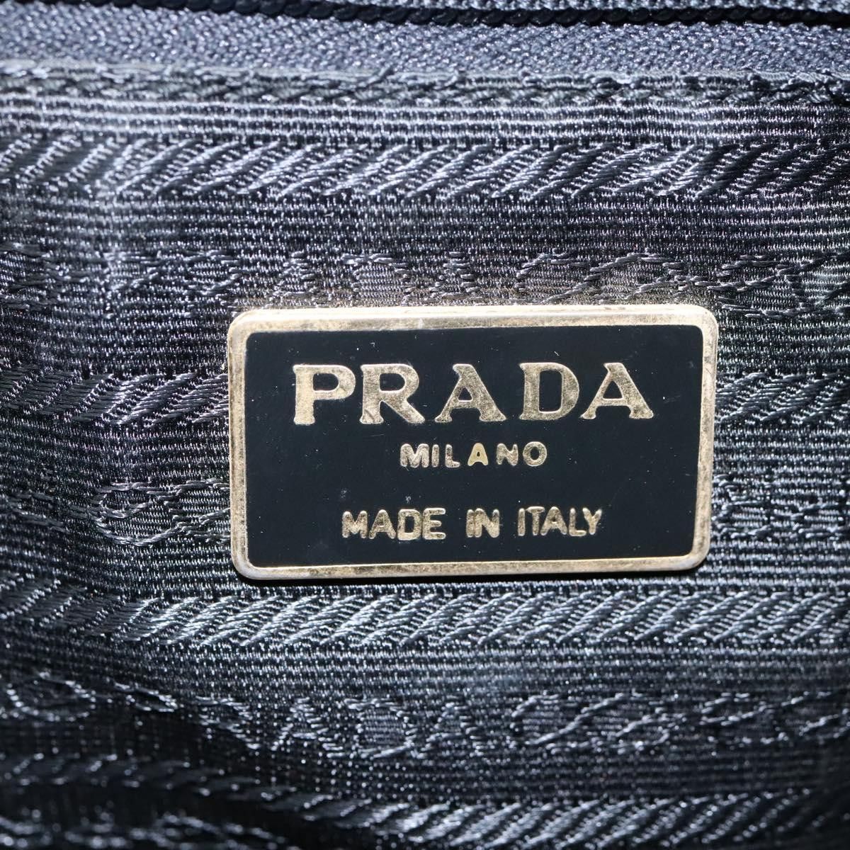 Prada Tessuto Black Synthetic Backpack Bag (Pre-Owned) Size ONE SIZE - 9 Thumbnail
