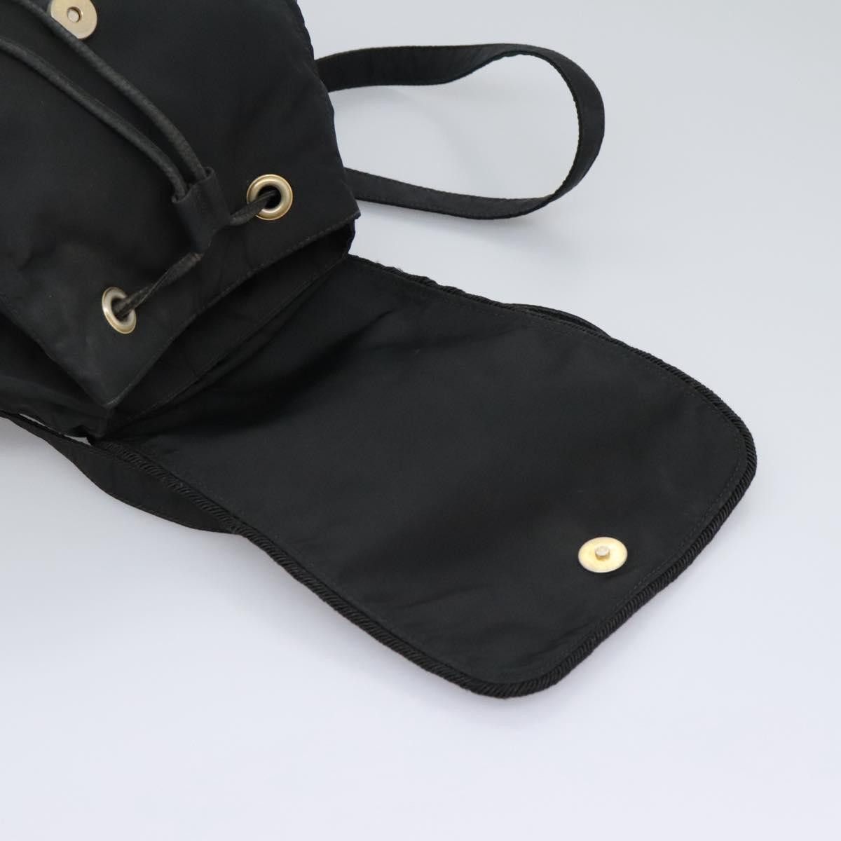 Prada Tessuto Black Synthetic Backpack Bag (Pre-Owned) Size ONE SIZE - 14 Thumbnail