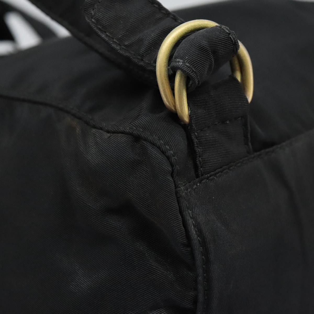 Prada Tessuto Black Synthetic Backpack Bag (Pre-Owned) Size ONE SIZE - 7 Thumbnail