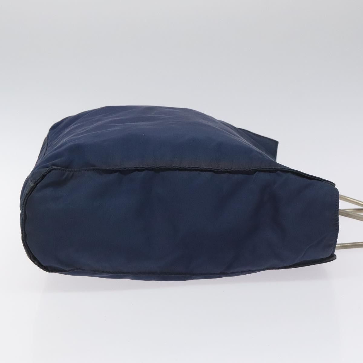 Prada Tessuto Navy Synthetic Tote Bag (Pre-Owned) Size ONE SIZE - 3 Thumbnail