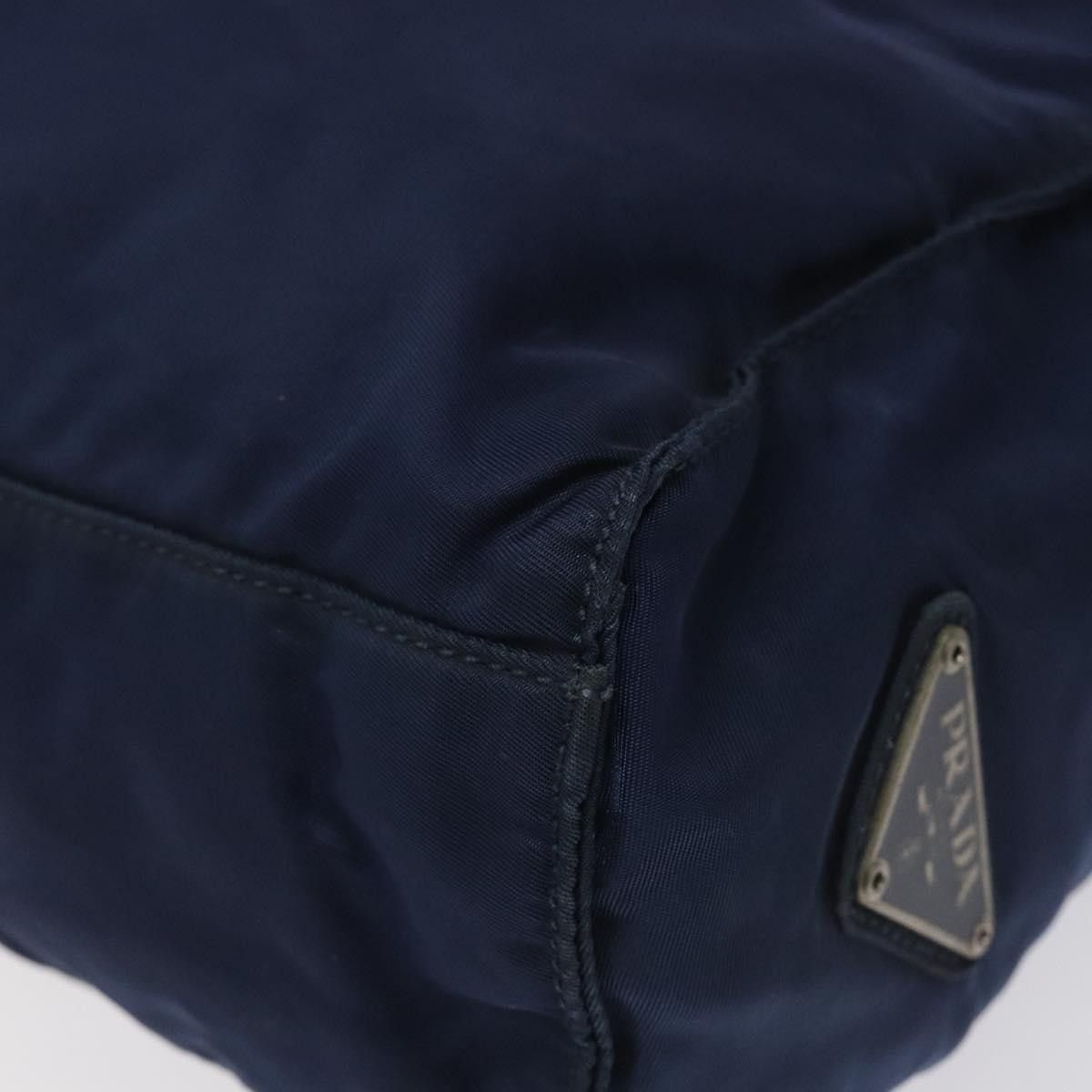 Prada Tessuto Navy Synthetic Tote Bag (Pre-Owned) Size ONE SIZE - 11 Thumbnail