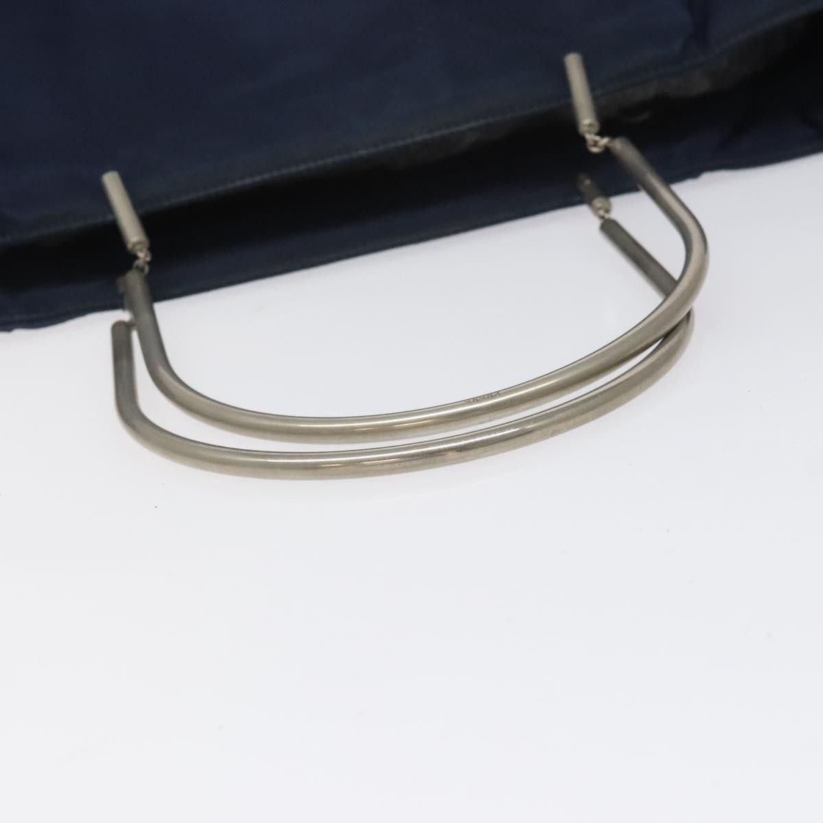 Prada Tessuto Navy Synthetic Tote Bag (Pre-Owned) Size ONE SIZE - 6 Thumbnail
