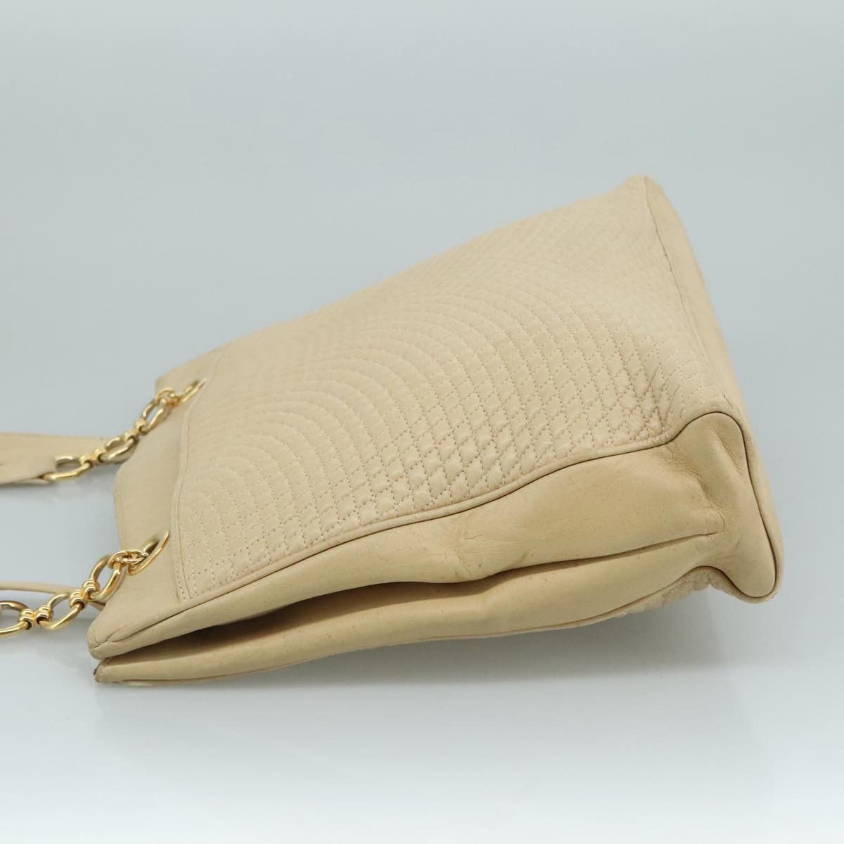 Bally Beige Leather Tote Bag (Pre-Owned) Size ONE SIZE - 3 Thumbnail