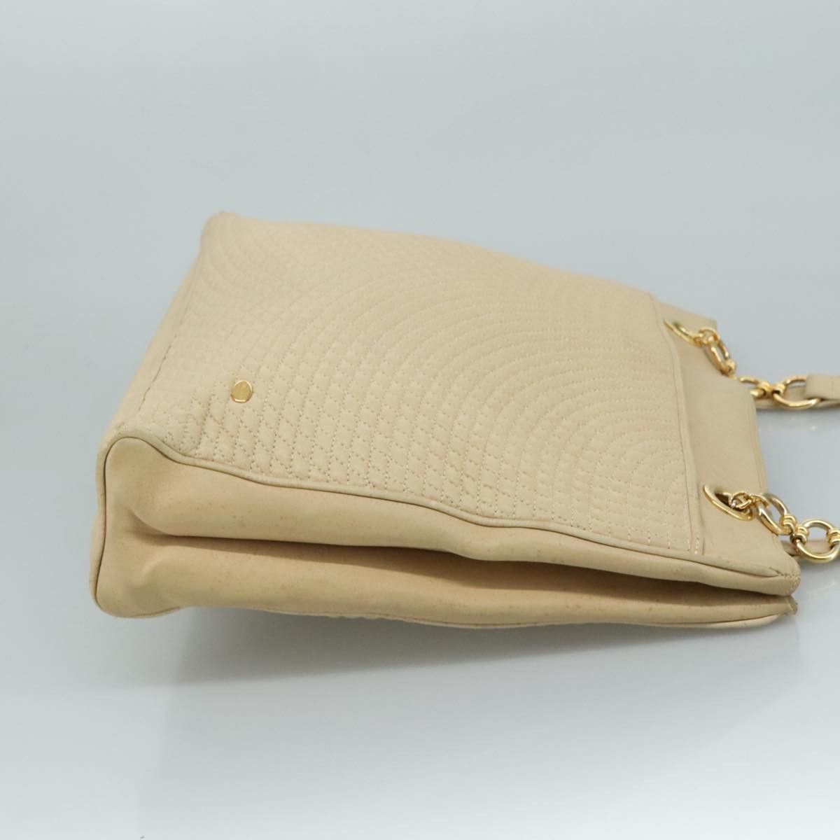 Bally Beige Leather Tote Bag (Pre-Owned) Size ONE SIZE - 4 Thumbnail