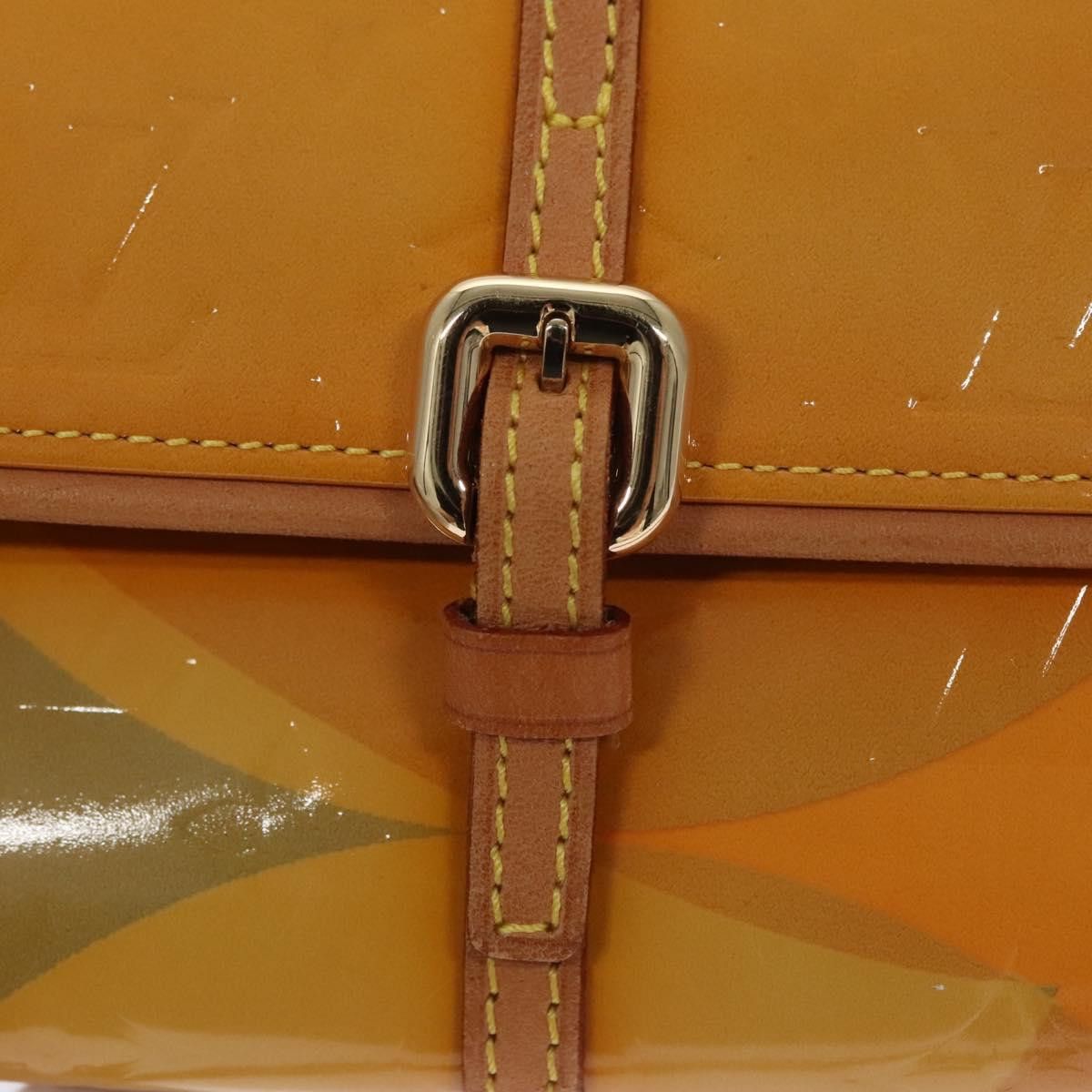 Louis Vuitton Yellow Patent Leather Clutch Bag (Pre-Owned) Size ONE SIZE - 13 Thumbnail