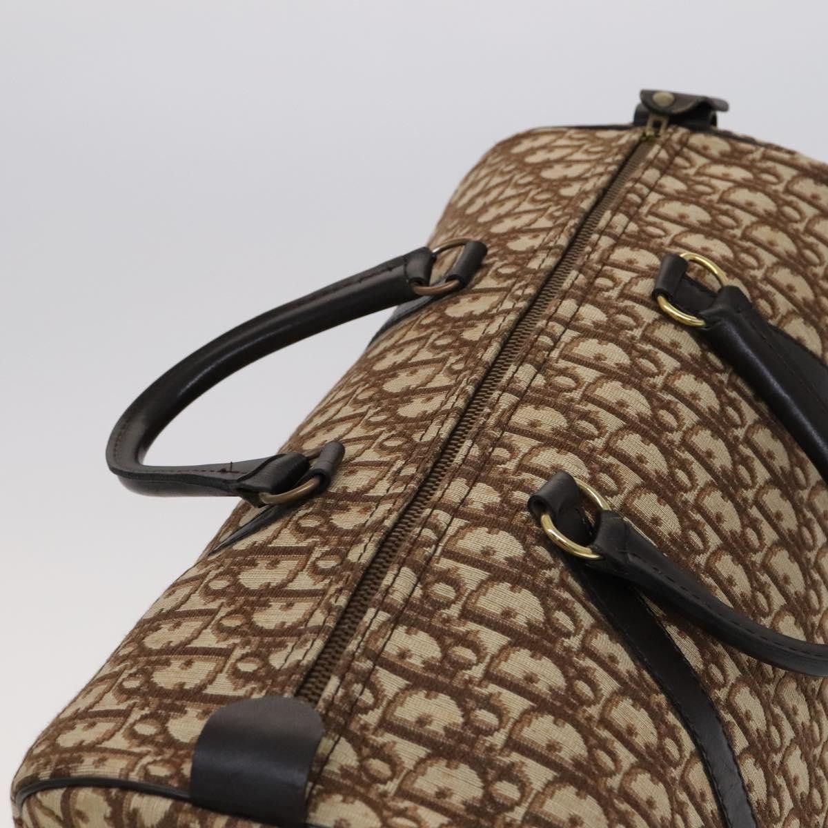Dior Boston Brown Canvas Travel Bag (Pre-Owned) Size ONE SIZE - 19 Thumbnail